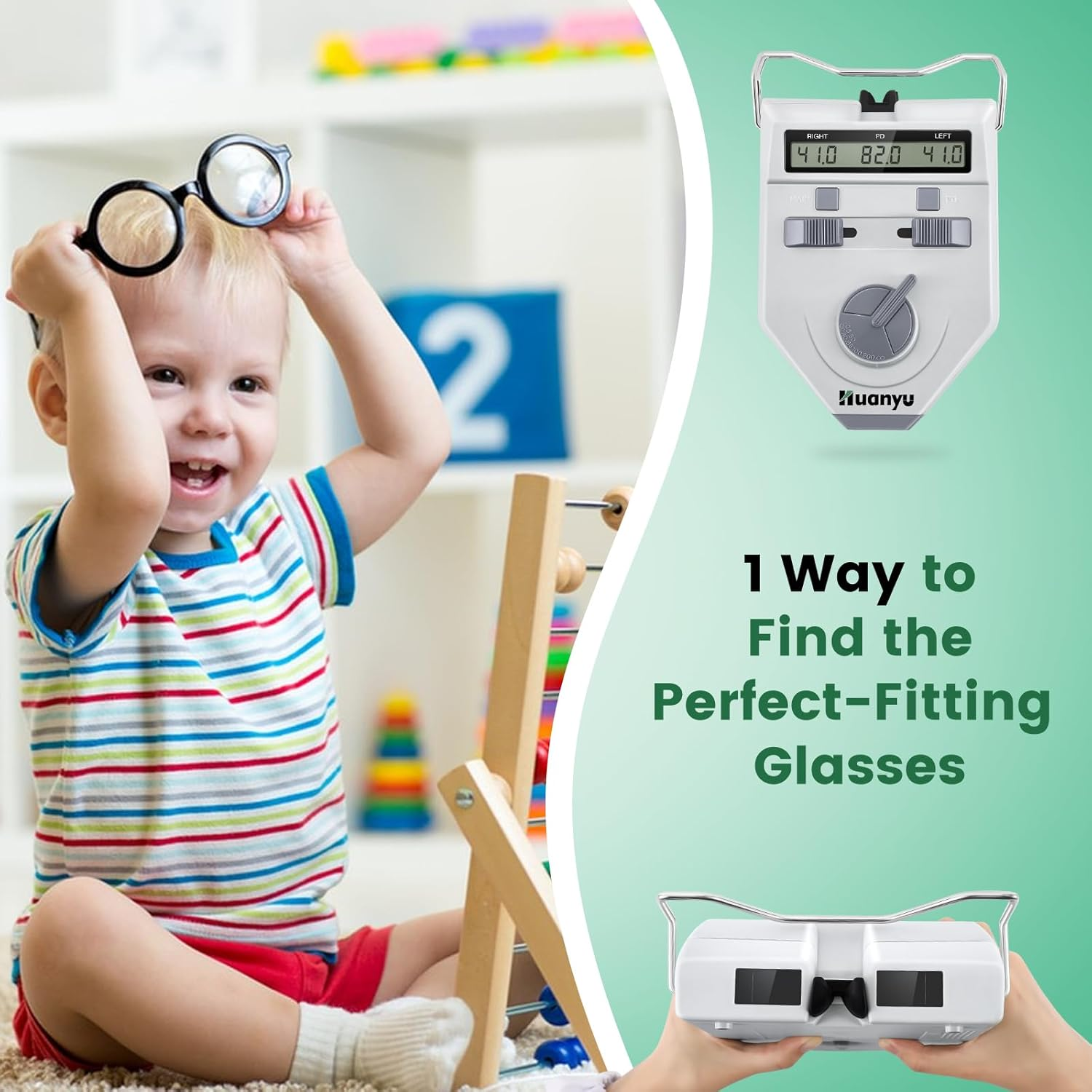 Huanyu Optical Digital Pupilometer 45-82Mm Pupil Meter PD Meter Pupil Distance Meter Optical Instrument CE Approved (LY-9AT) - Ly-9At image number 3