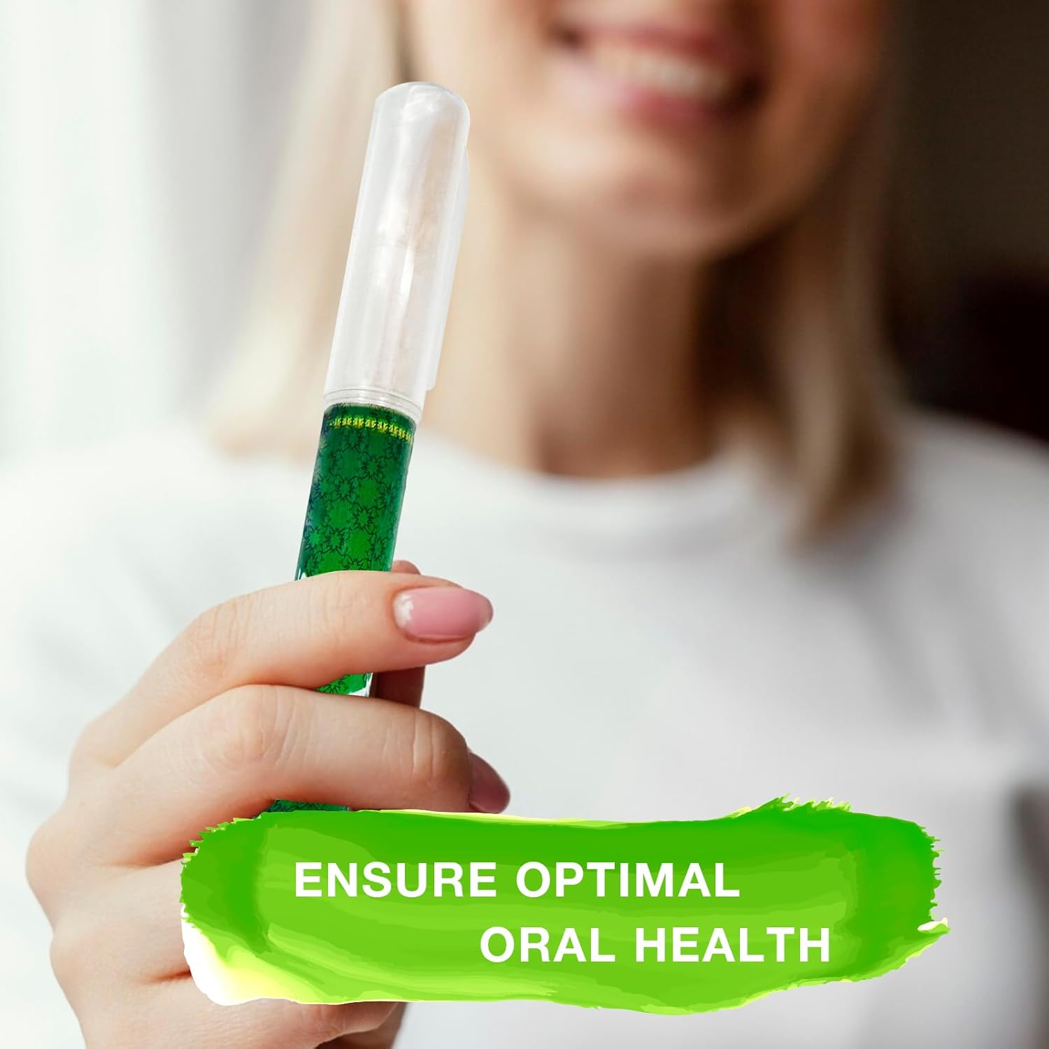 6 Units Vaccum Packed with Holder Oral Hygiene Organic Natural Toothbrush Miswak with Holder(Holder Wiht Natural Toothbrush,Green) image number 5