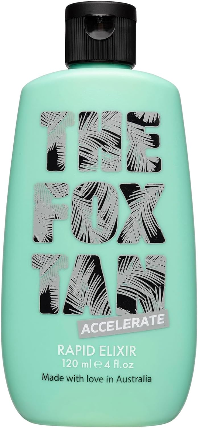 The Fox Tan Rapid Tanning Elixir, Natural Tanning Accelerator Lotion for Darker & Faster Tans, Creates Flawless Tan Skin, Vegan & Cruelty-Free, 300Ml