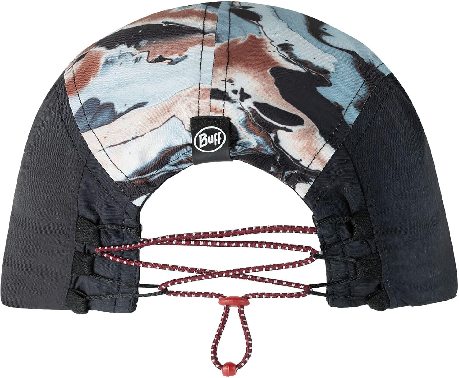 Buff Adults 5 Panel Explore UPF 50 National Geographic Running Cap - Black - OS image number 1