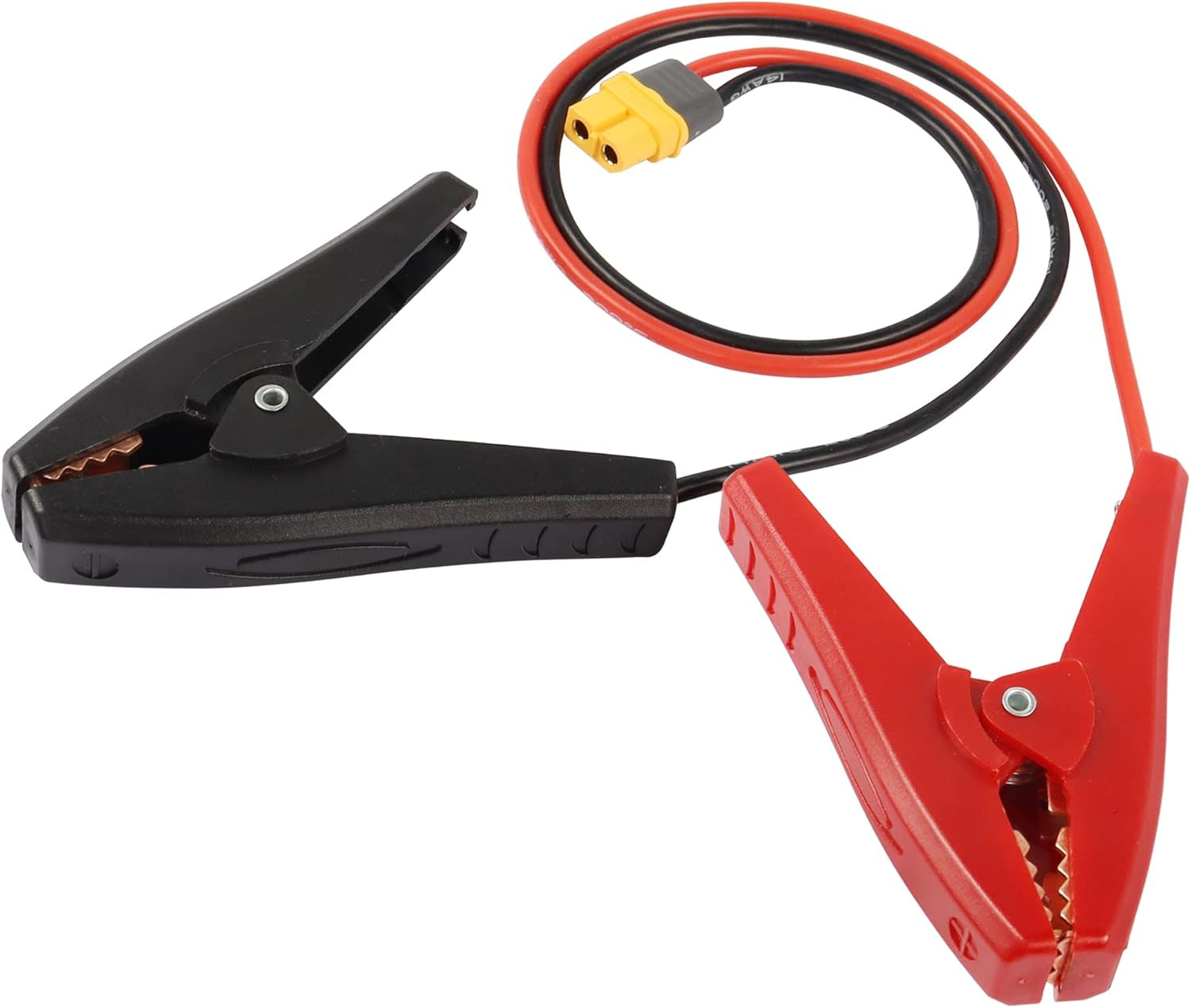 MEIRIYFA XT60 Female to Alligator Clips Cable, XT60 Connector Cable with Battery Clips Battery Clamp for Power Station - 53Cm image number 2