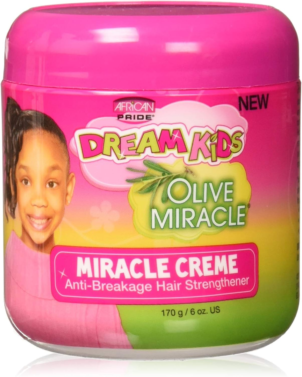 African Pride Dream Kids Olive Oil Miracle Lotion, 8 Ounce