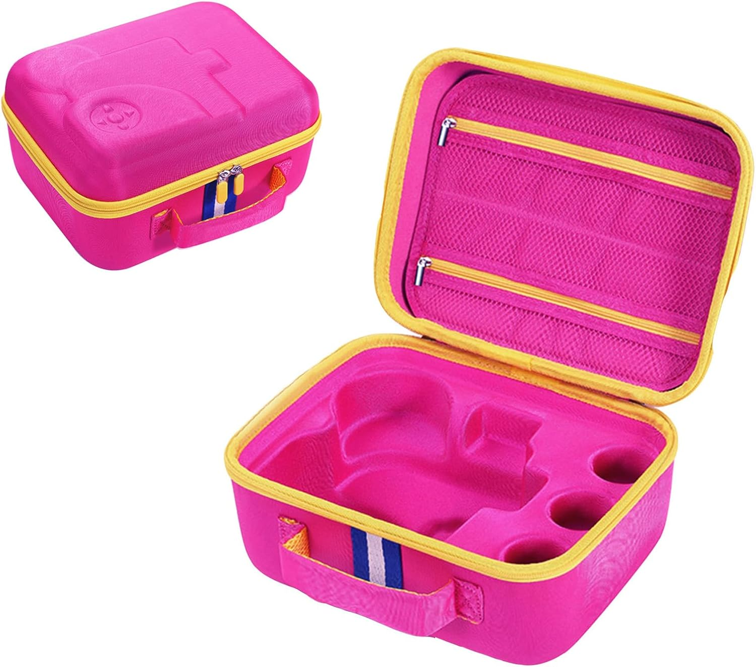 Hard Shell Case for Little Tikes Story Dream Machine Books Starter Set, Many Story Collection, Storytime/Little Golden Book Toys Storage Travel Bag (Pink, Large)