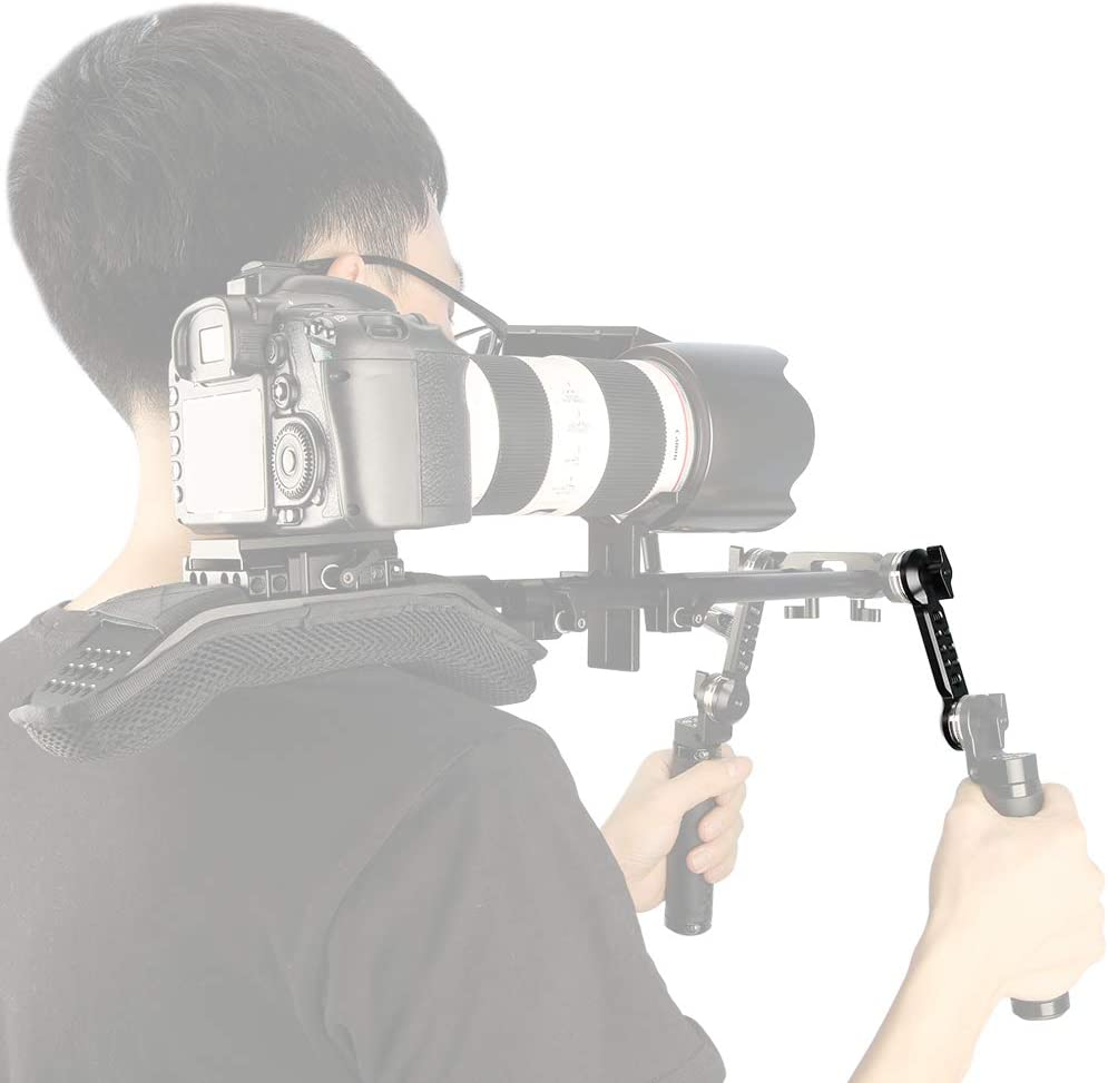 Niceyrig ARRI Rosette Arm Arri Standard Arm Extension Rigs Dogbone Rosette Mount with Thread Holes