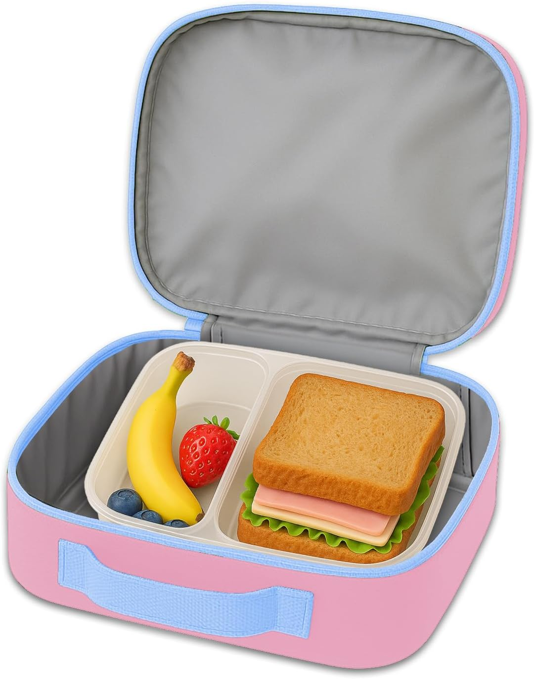 Hello Kitty and Friends Backpack and Lunch Bag - Bundle with 16&rdquo; Sanrio Backpack Featuring Kuromi plus Lunch Box, Water Bottle, Stickers, More | Hello Kitty and Friends School Bag Set image number 6