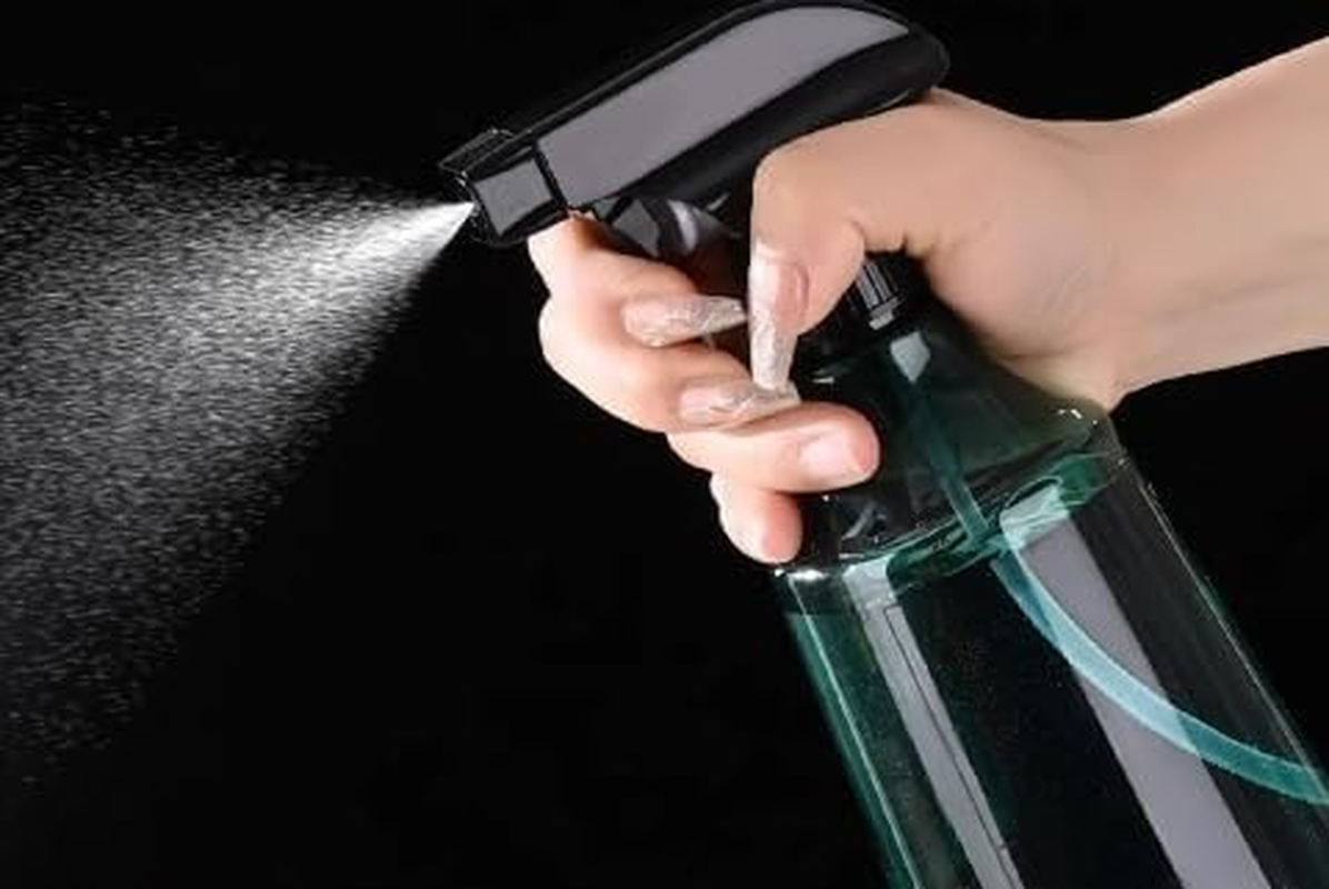 Spray Bottle for Disinfection of Alcohol Spray Bottle Garden Watering Device Water Bottle Pneumatic (Grey, 8.5 * 20Cm) image number 4