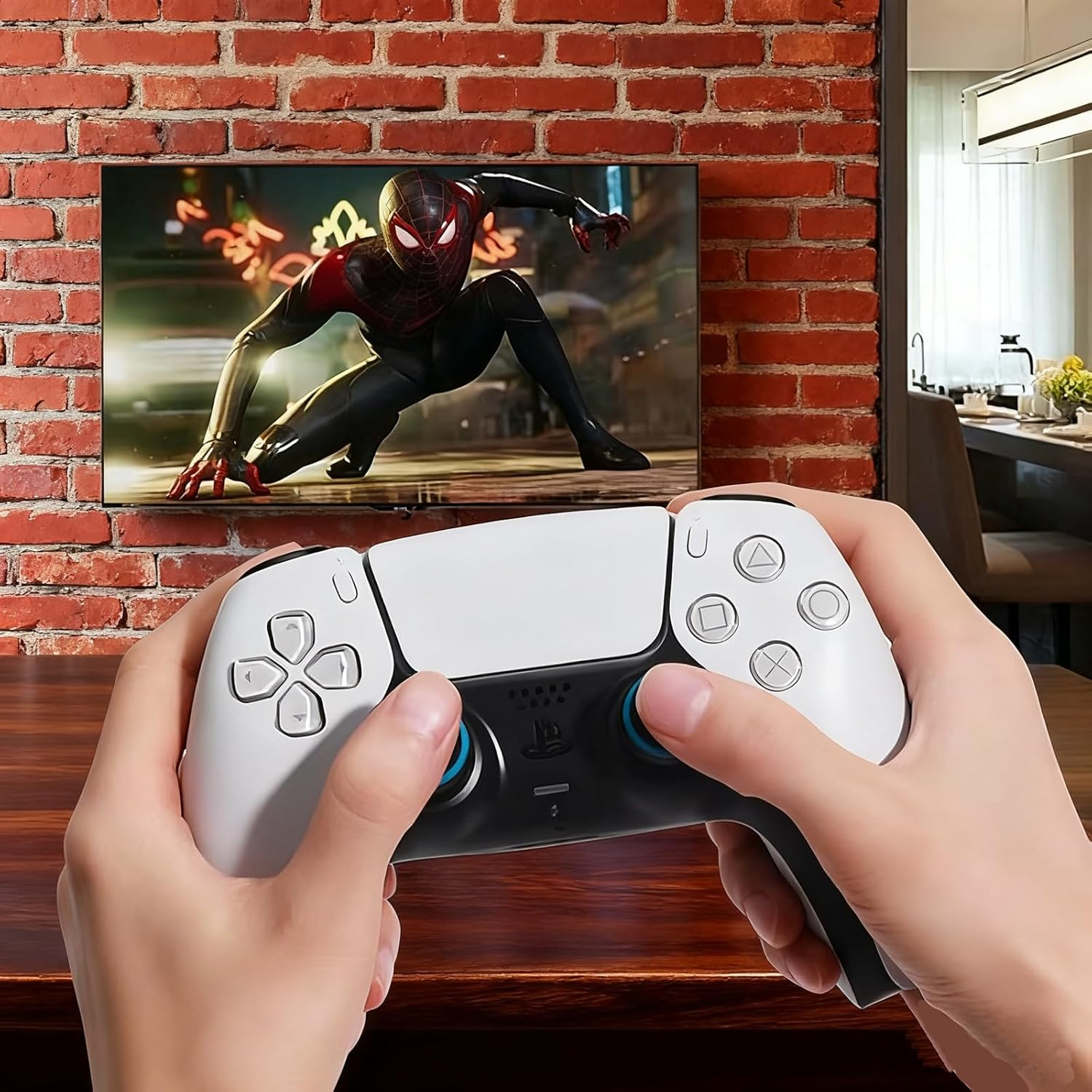 Suytvenxau 20Pieces Analog Stick Joystick Controller Performance Thumb Grips Compatible with PS5, PS4, Xbox One, Xbox Series X/S - Durable Thumb Grips, Long-Lasting Joystick Grips image number 3