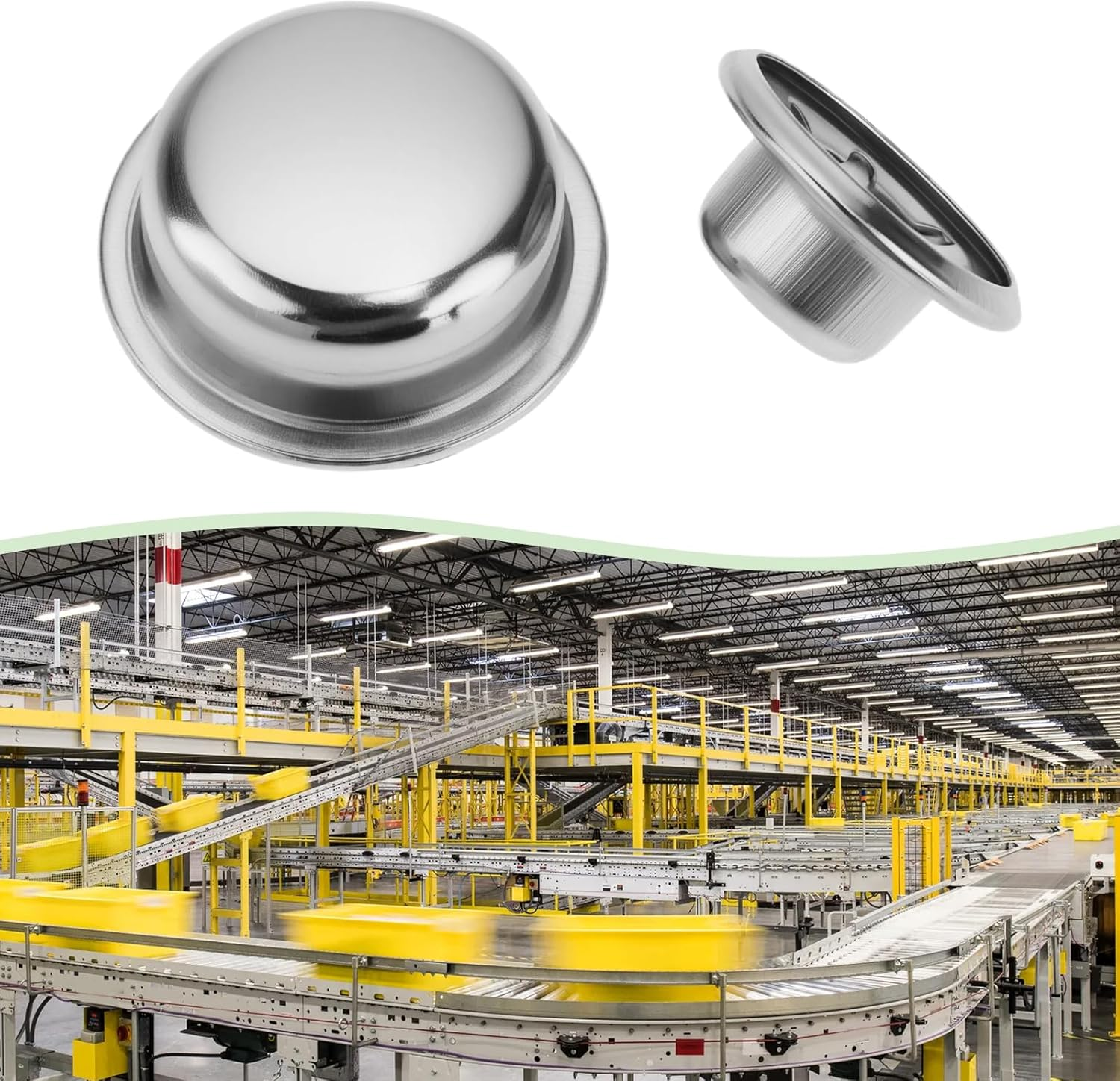 Ecsing 50PCS Capped Starlock Washers 4Mm-10Mm for Shaft Retaining Push on Clips Shaft Lock Washers Quick Speed Locking Washers External Retaining Ring image number 6