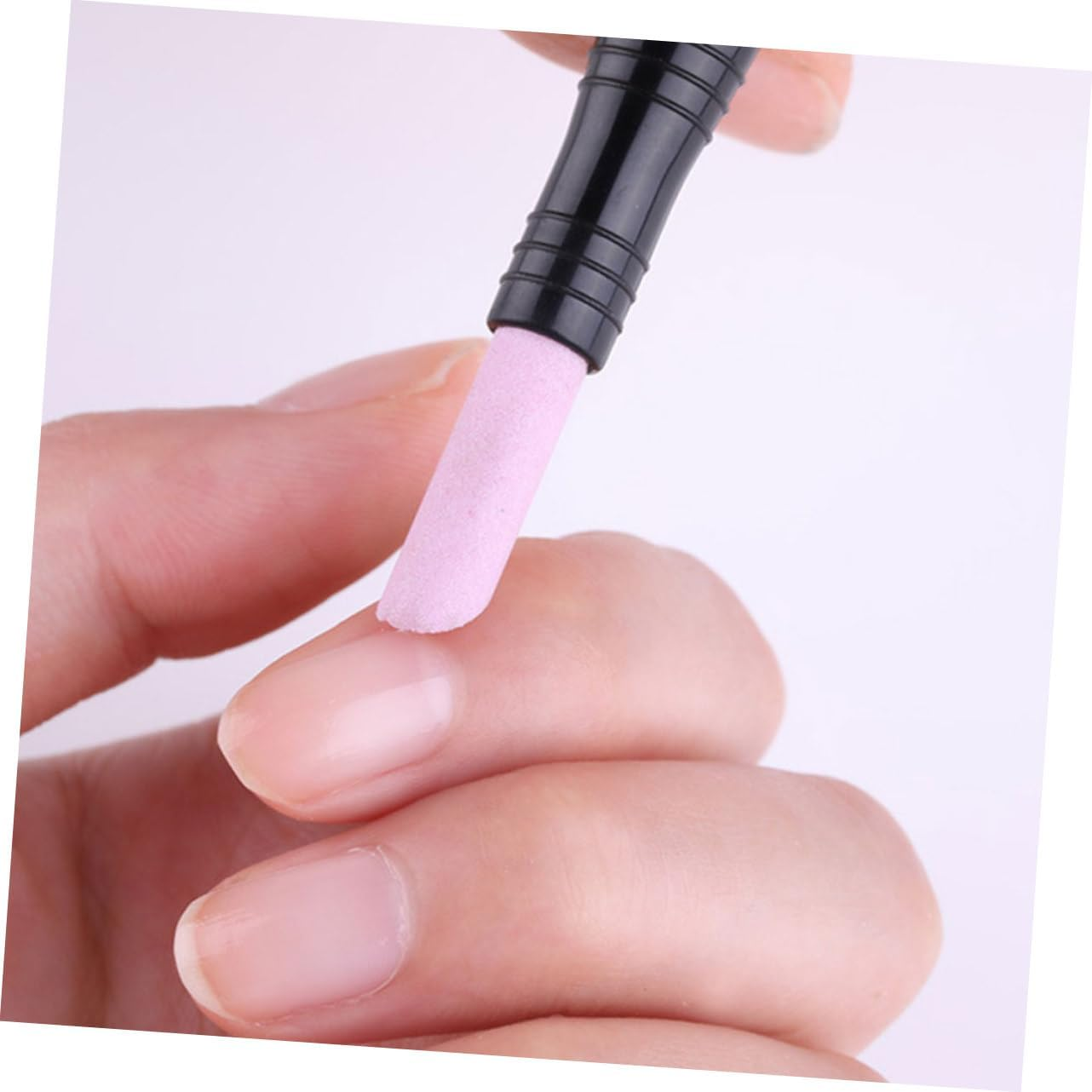 Minkissy Cuticle File 10 Pcs Nail Quartz Pen Toenails Gel Stick Pedicure Tools Nail Polishing Pen Eraser Pumice Stone Manicure Pumice Cuticle Pusher Nail Polish Pens Multifunction Pp Plastic image number 2