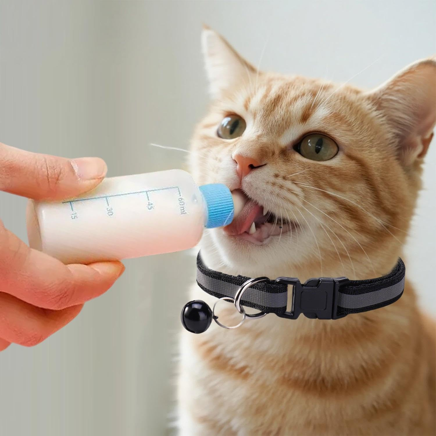 GTYHH 1 Piece Cat and Dog Bladder, 1 Piece Collar, Pet Thickness, Cat Milk Food, Pet Neck Decoration, Pet Supplies image number 2