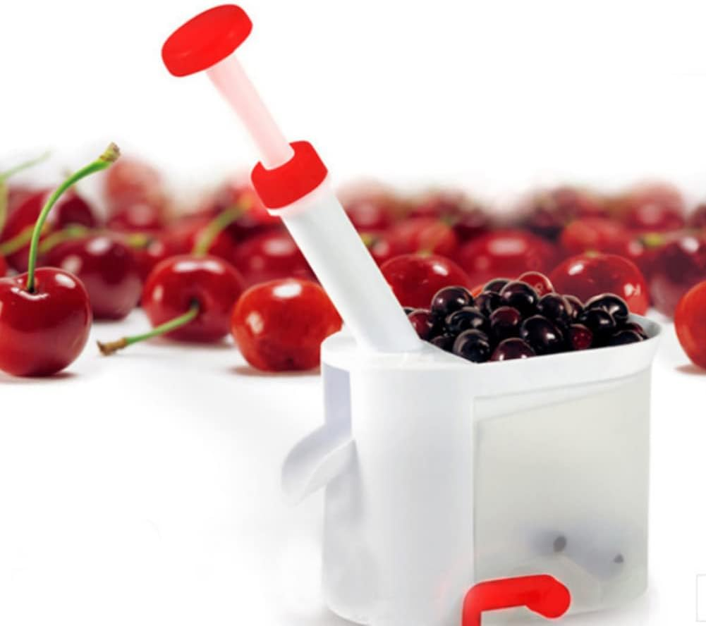 Cherry Pitter Tool | Portable Fruit Pitter Tool,Multifunctional Fruit Corer Removers for Cherry Red Date Jujube Olive, Kitchen image number 4