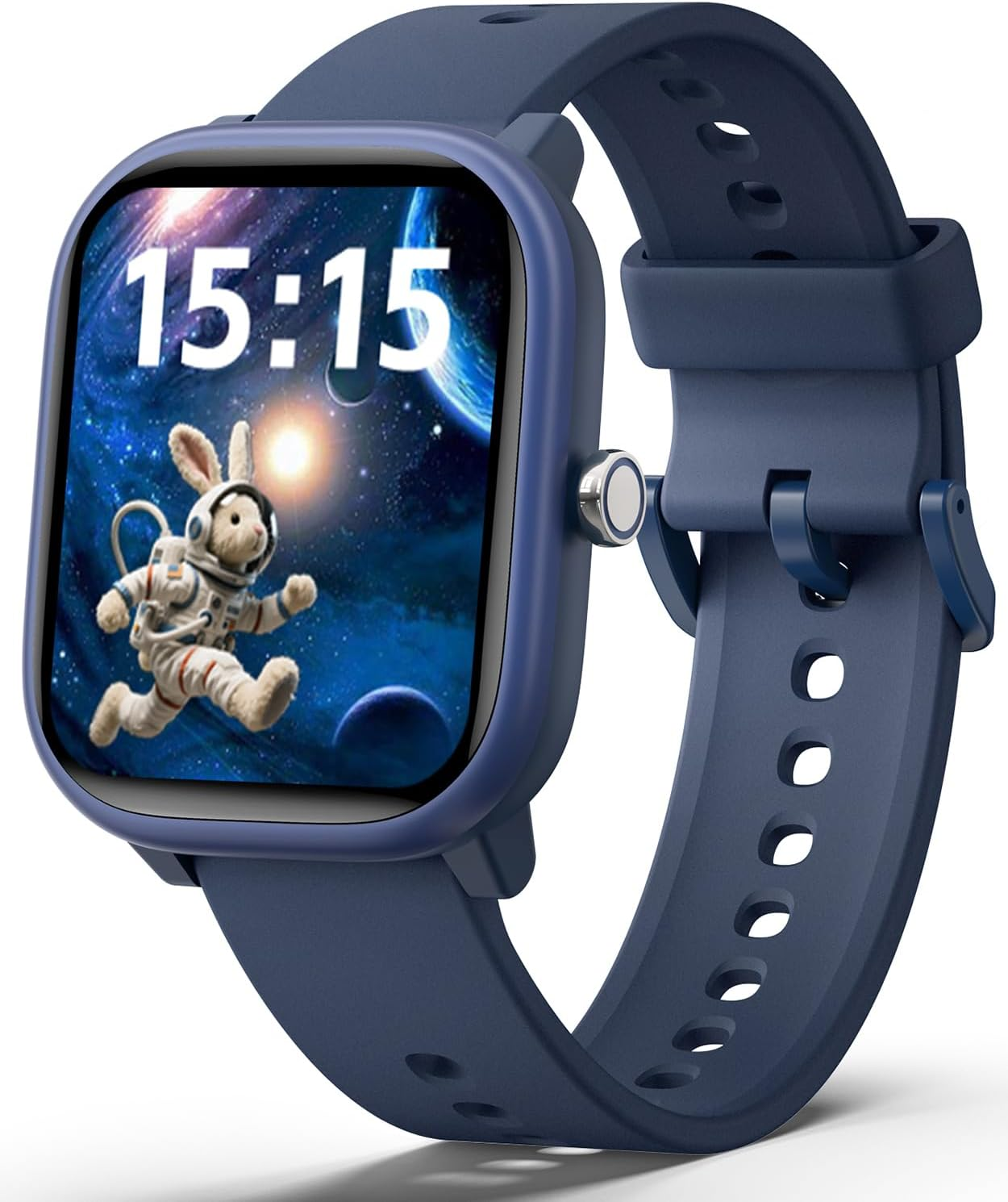 Kids Smart Watch for Boys Girls, Fitness Tracker with Heart Rate Sleep Monitor, 1.83" Touchscreen with 12 Puzzle Games, Waterproof Activity Tracker Pedometer for Android Iphone (Purple)