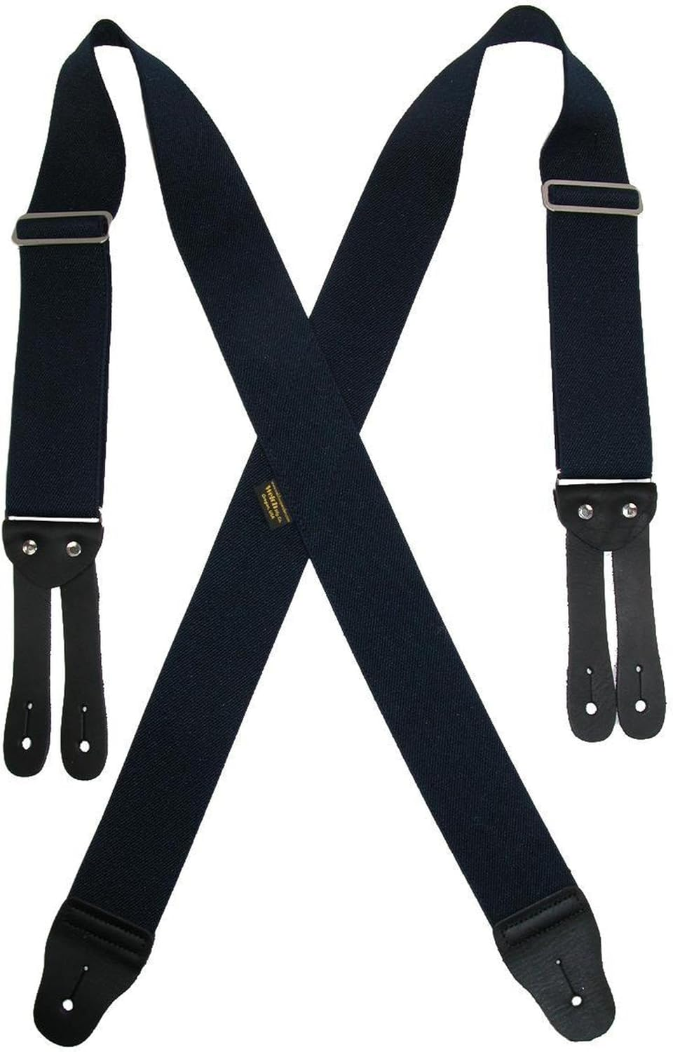 Men'S Elastic Button End Work Suspenders image number 6