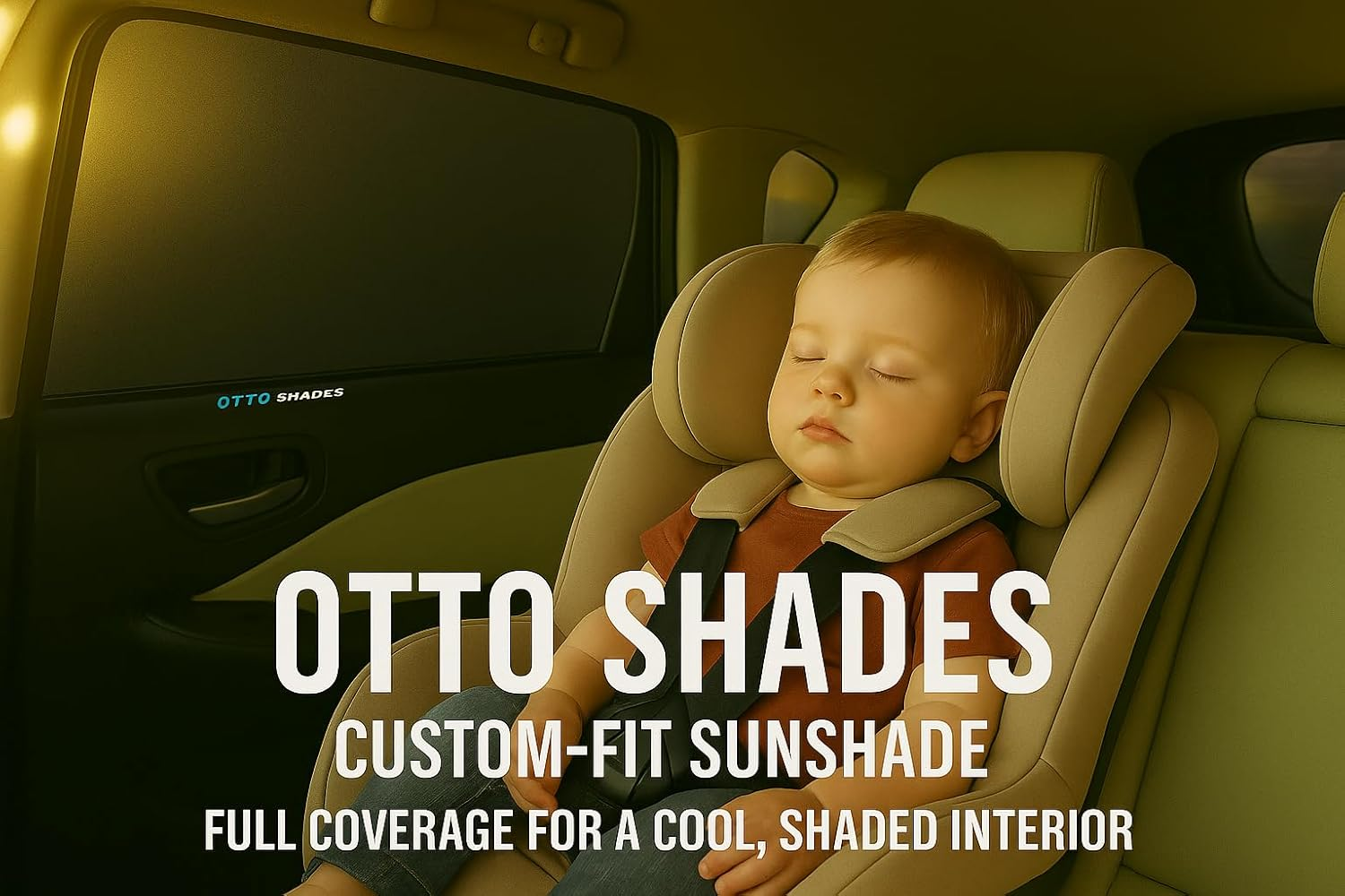 OTTO SHADES Custom Magnetic Mesh Sunshade for Mazda CX-5 2018-2025, Side, Rear & Port Windows Sun Blind for Baby Protection, Uv/Heat Reduction,Privacy Shield (2 Rear + 2 Port Window Shades) image number 5
