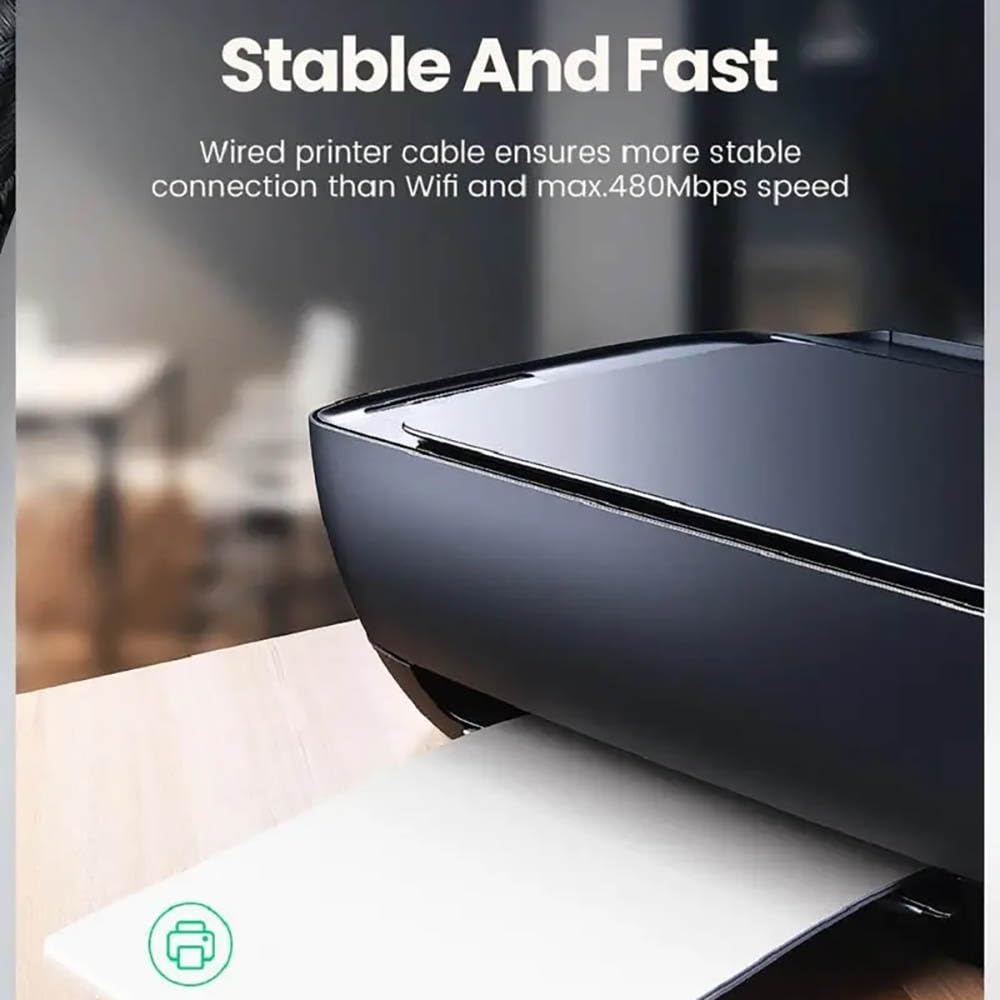 USB Printer Cable, 5 Metres Scanner Cable USB Printer Cord Type a to Type B Durable USB 2.0 Scanner Cord,Usb0400 image number 6