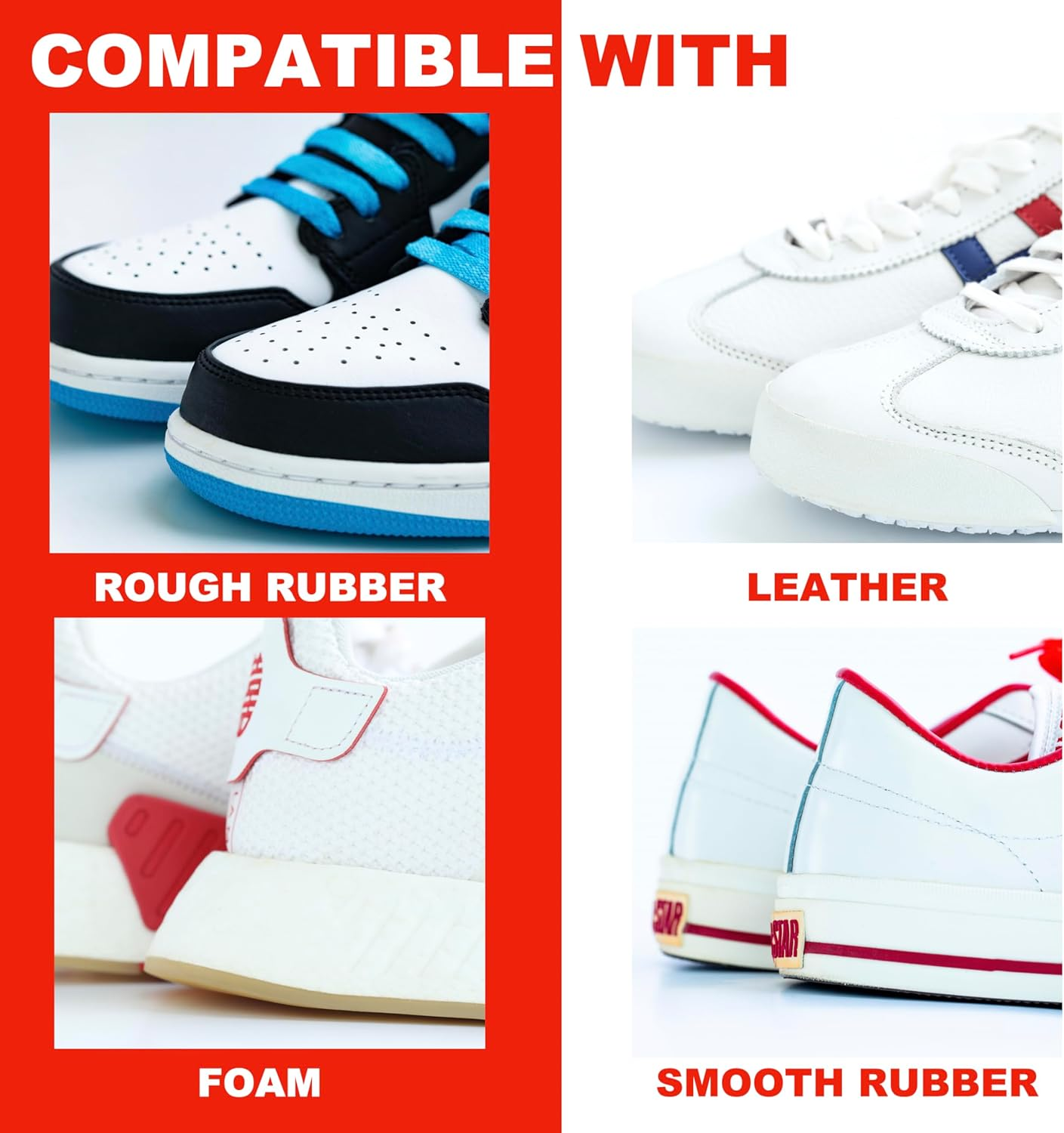 Wilkins Sneaker Whitener for Shoes - Restore Whiteness on Canvas, Leather, Foam and Rubber (2.53 Fl Oz), White, Medium