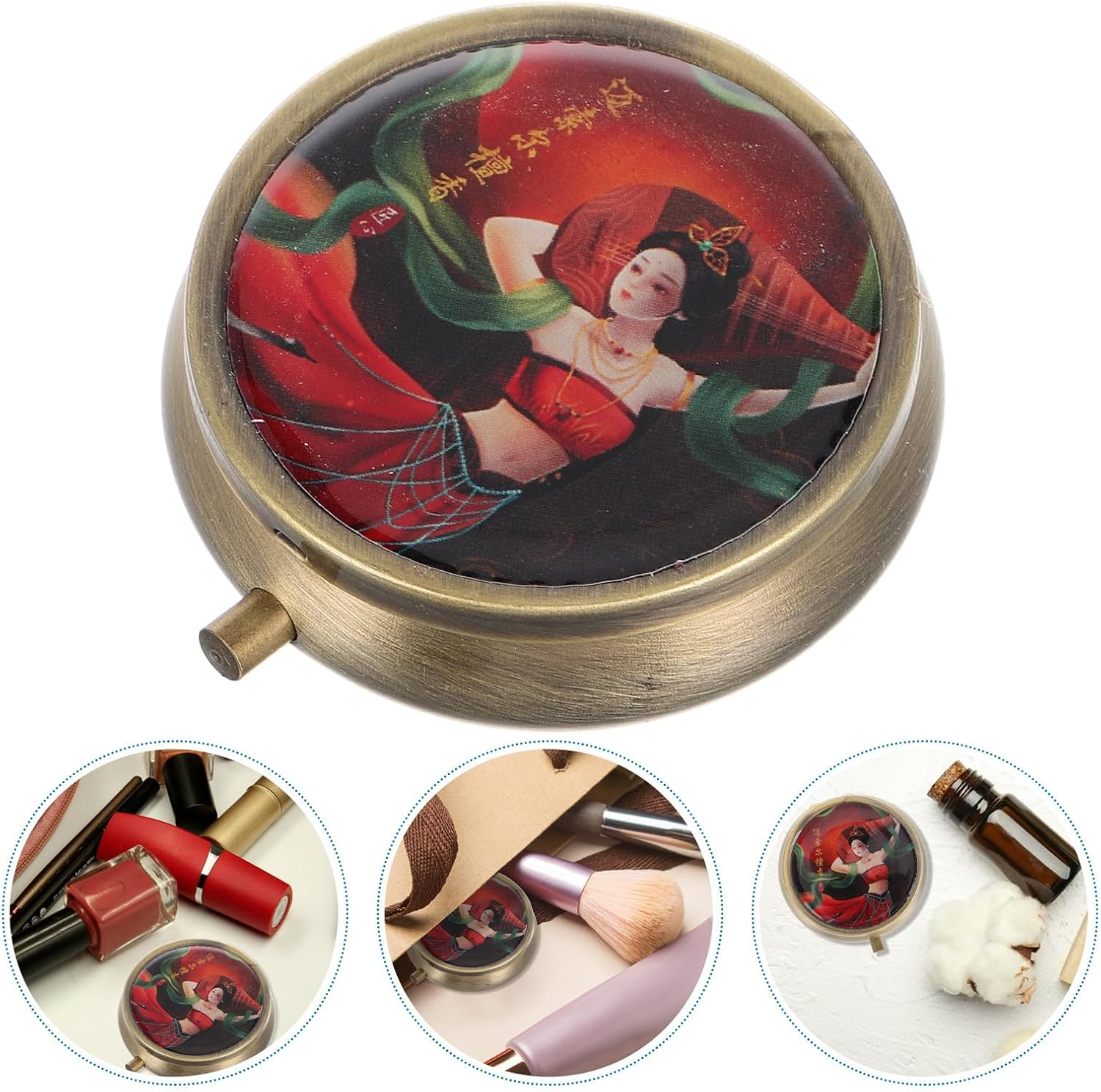 LRXIYODE Solid Balm 12G Portable Perfume Balm for Women Wood Scent Body Fragrance Solid Cologne with Fresh Aroma Convenient Travel Use image number 4