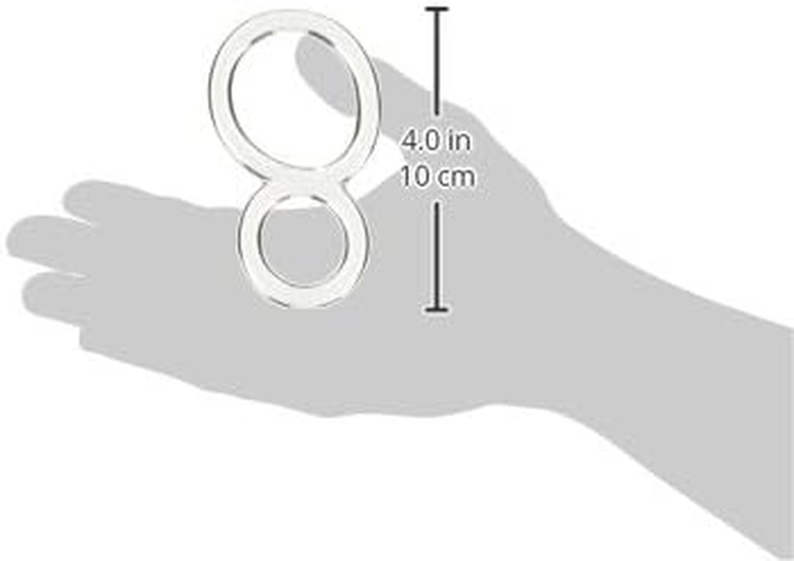 SCREAMING O Ofinity Cock Ring, Clear image number 1