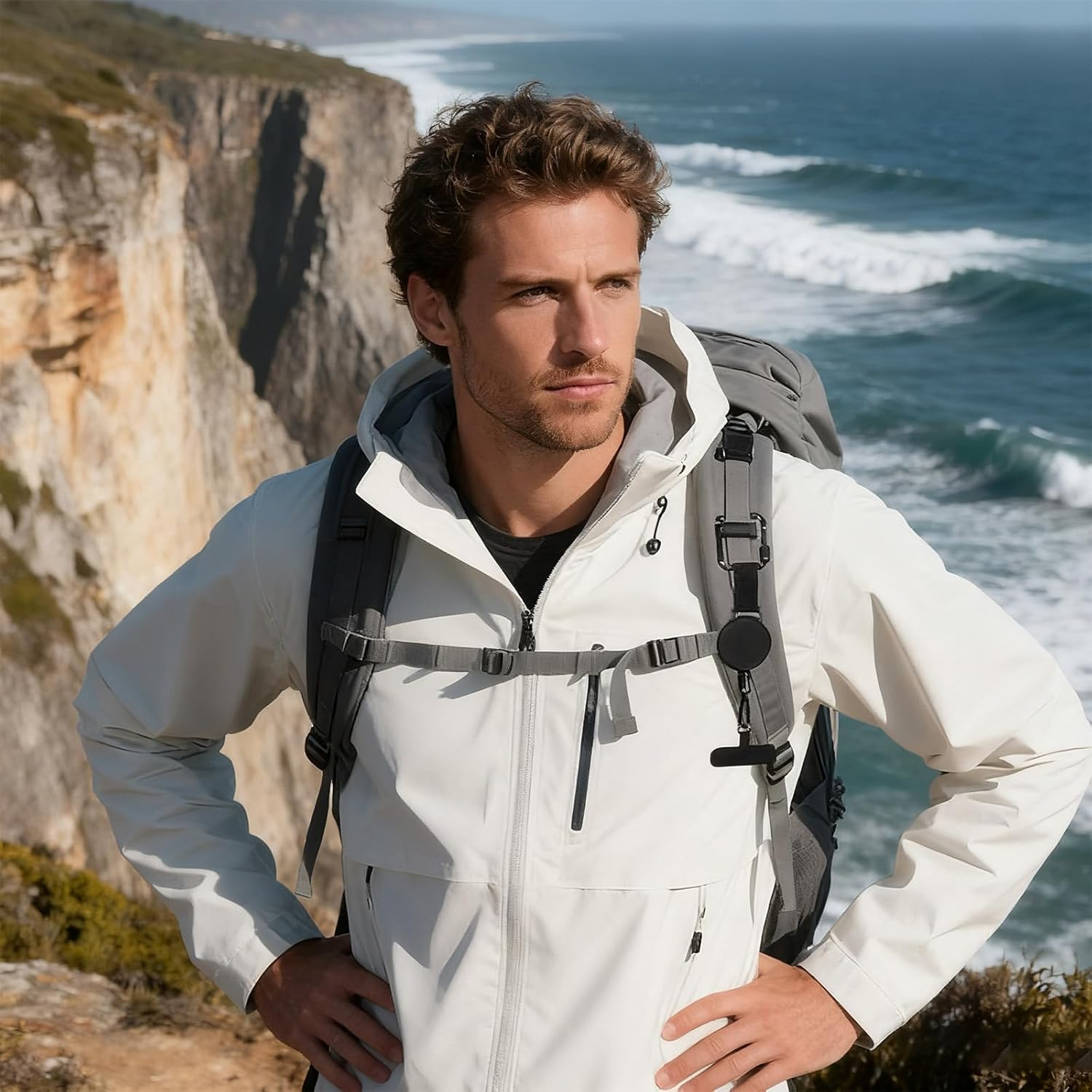 Jeyzuroa Phone Lanyard anti Theft, Wrist Strap and Phone Tether Adjustable Universal Premium Mobile Phone Wrist Strap, anti Theft Phone Tether for Keychain, Secure Phone Lanyard with anti Theft Design image number 5