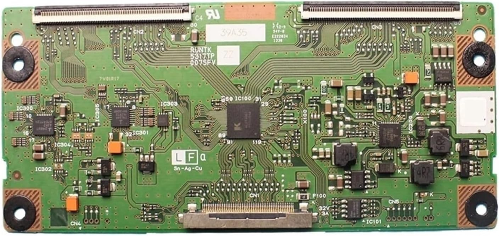T CON Board RUNTK 5317TP ZZ 0075FV Electronic Circuit Logic Board 5317TP ZZ 0075FV T-Rev Original Tcon TV Parts image number 4