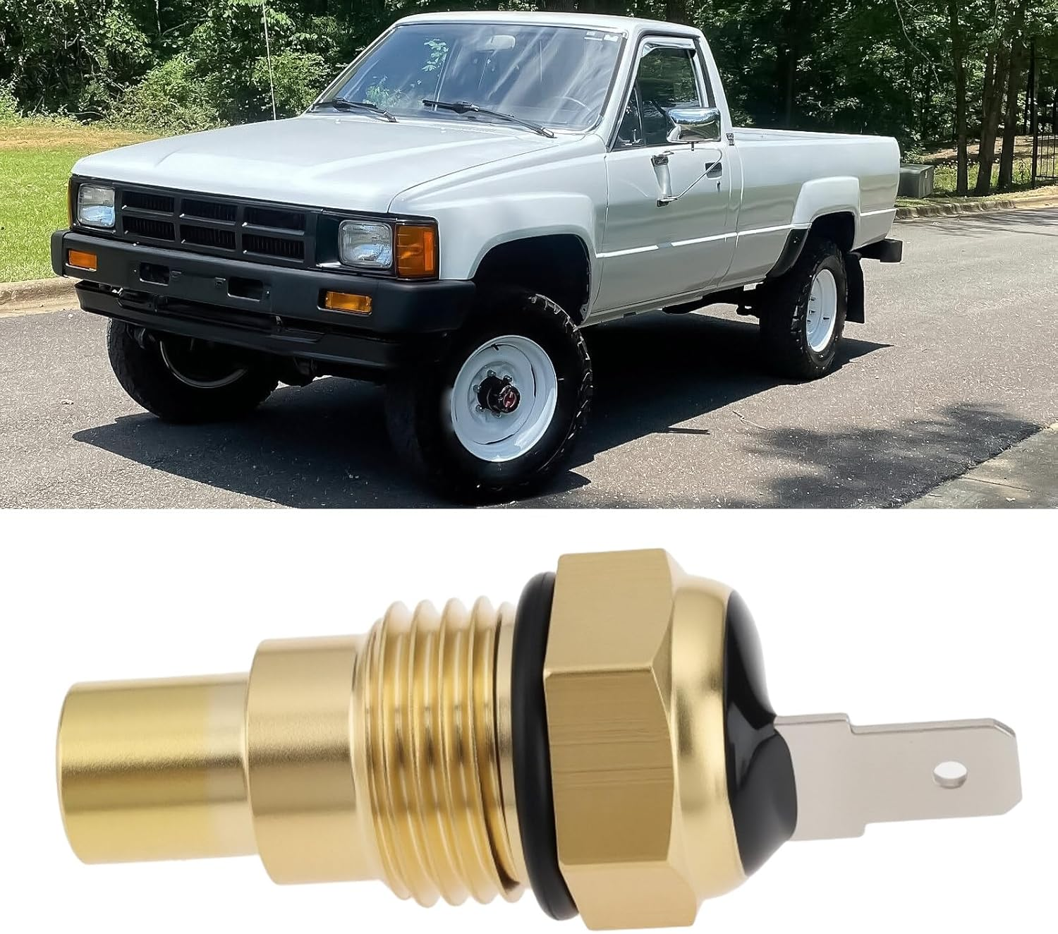 Coolant Temperature Sensor Replacement Part 83420-20020 Compatible with Toyota Pickup 1980-1992