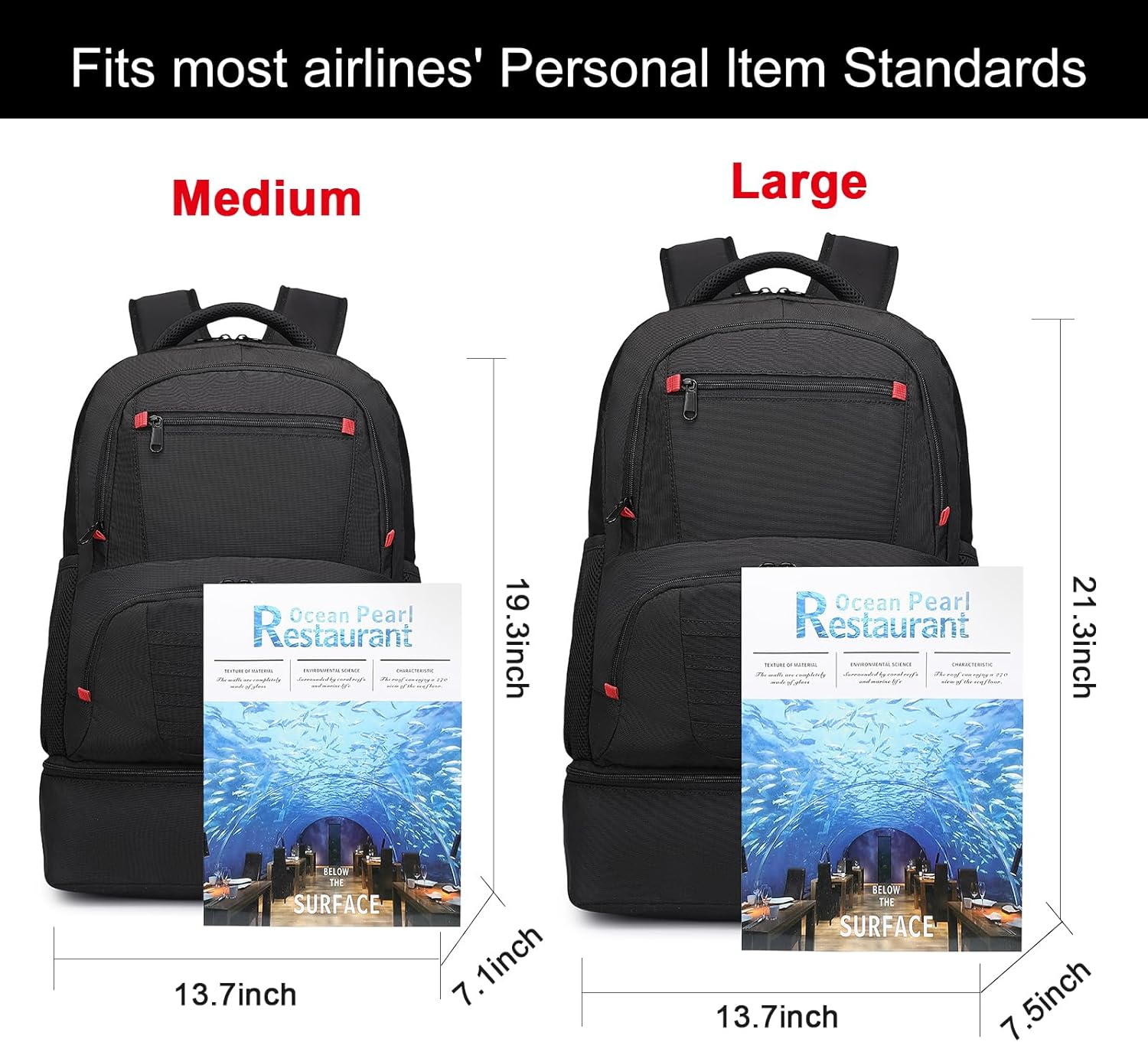 Seyfocnia Gym Backpack for Women Men, Lightweight Sports Bag Back Pack with Shoe Compartment Workout Rucksack Travel Daypack