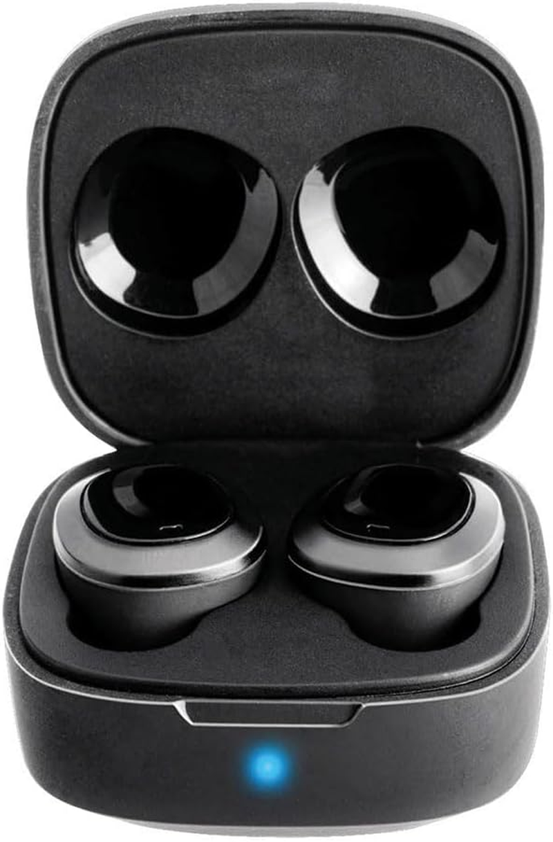 GRUNDIG True Wireless Bluetooth Headphones - 5 Hours Playtime - USB C Charging - Black