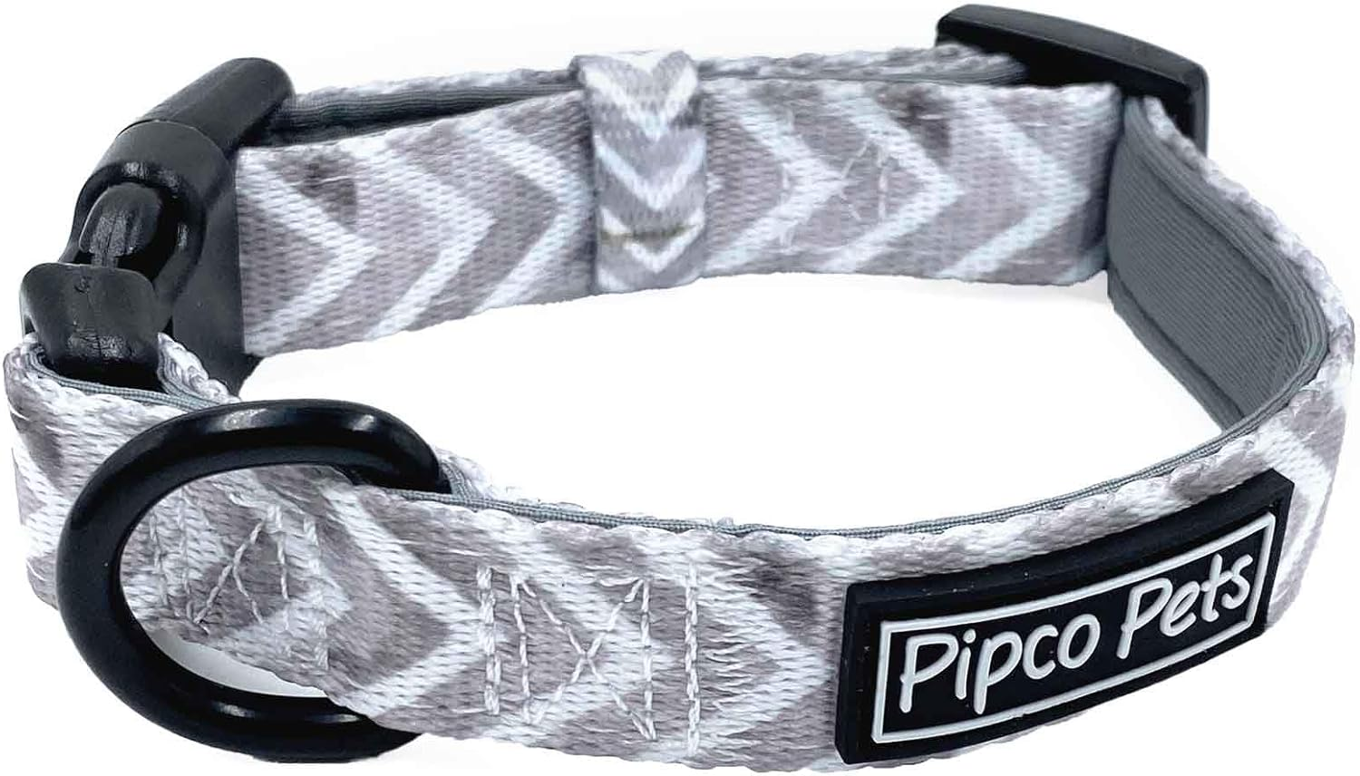 4-Piece Walkies Bundle [Pipco Pets] - Adjustable Dog Harness + Collar + Lead + Poo Bag Dispenser | Cute Colourful Patterns | Perfect Fit, Escape Proof Vest | Safe and Secure | (M, Gettin' Ziggy) image number 5