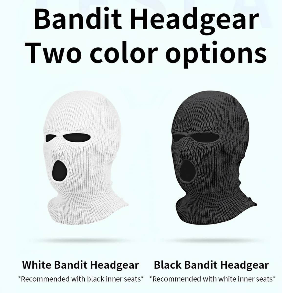 AUCELI Headrest Cover, 2Pcs Terylene Personalized Funny Hat for Car Seat, Front Head Rest Protectors, Auto Interior Decoration for Van SUV image number 5