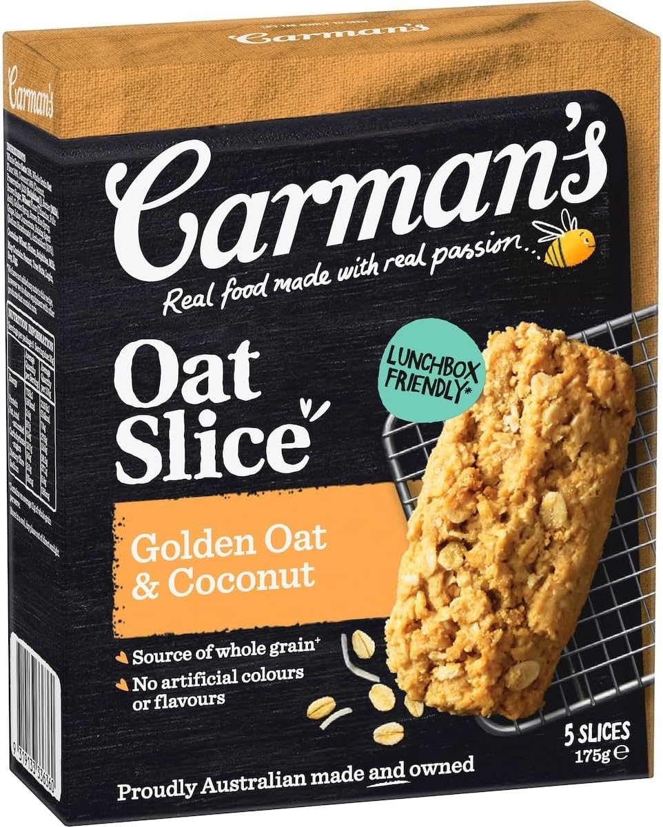 Carmans Golden Oat & Coconut Oat Slice 175 G image number 3