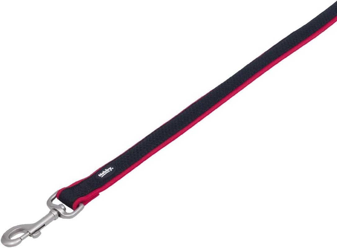 Nobby Preno Mesh Dog Lead, 120 Cm/25 - 35 Mm, Neon Yellow - Gray image number 3