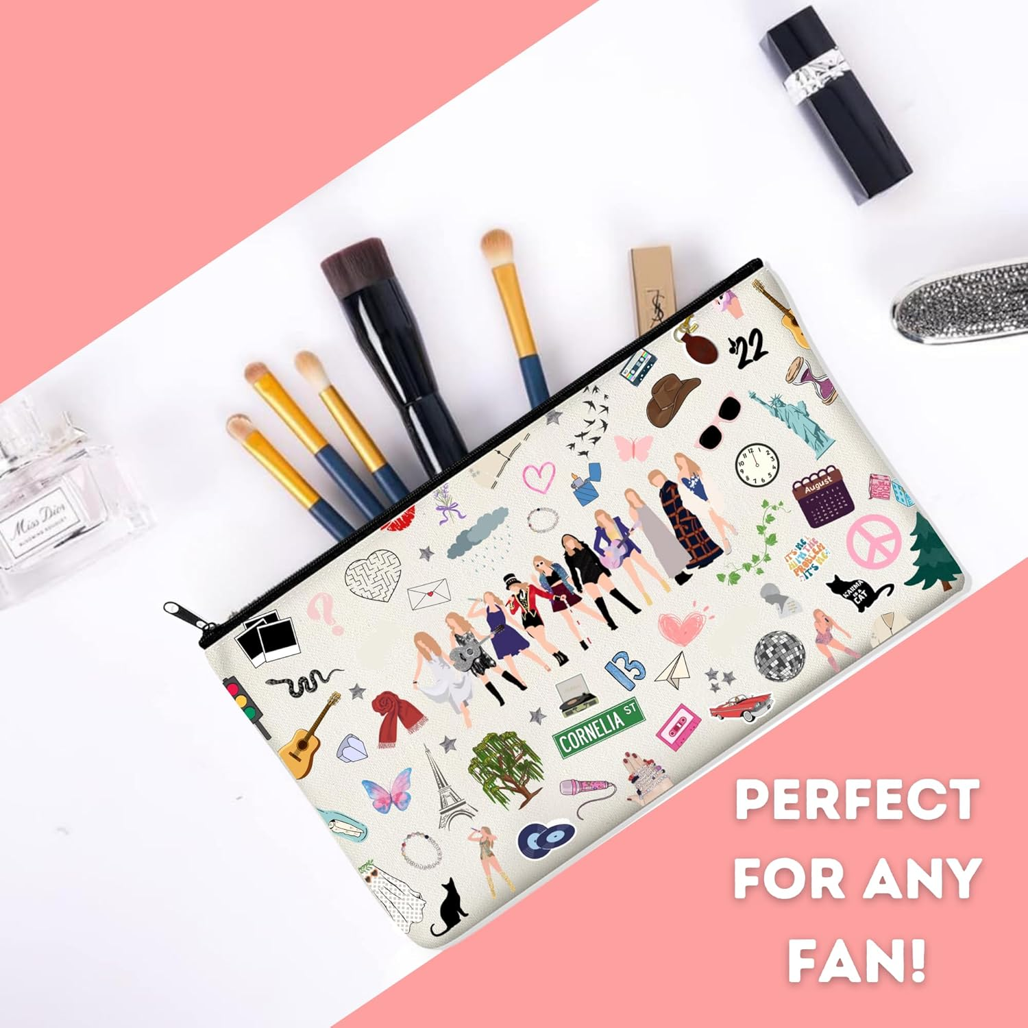 20 PCS Multicolour Cartoon Cosmetic Bags - Party Favors, Goodie Bags & Makeup Storage image number 5