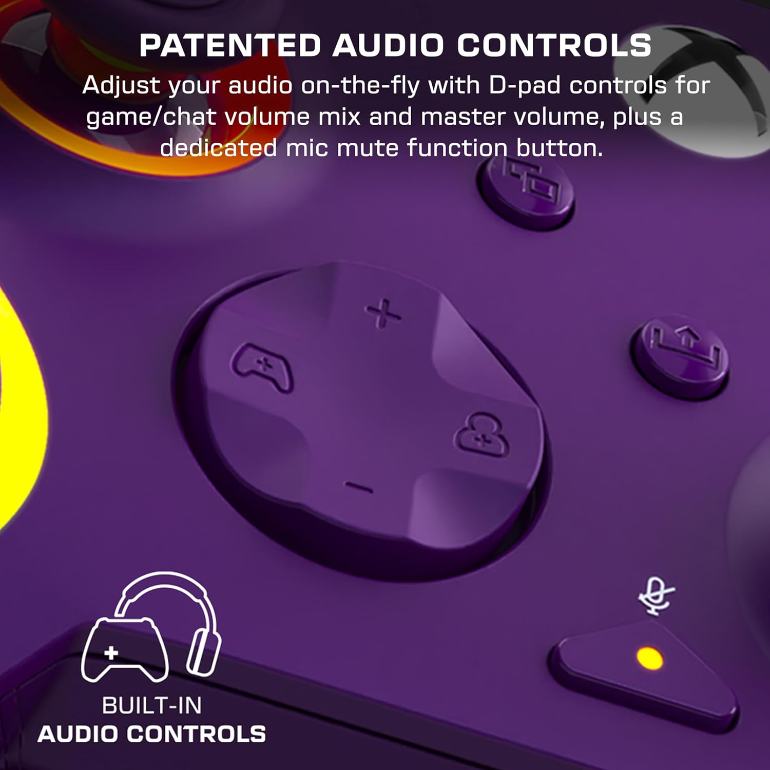 TB XB Afterglow Wave Wired Controller for Xbox + Hair Purple - Grey image number 7