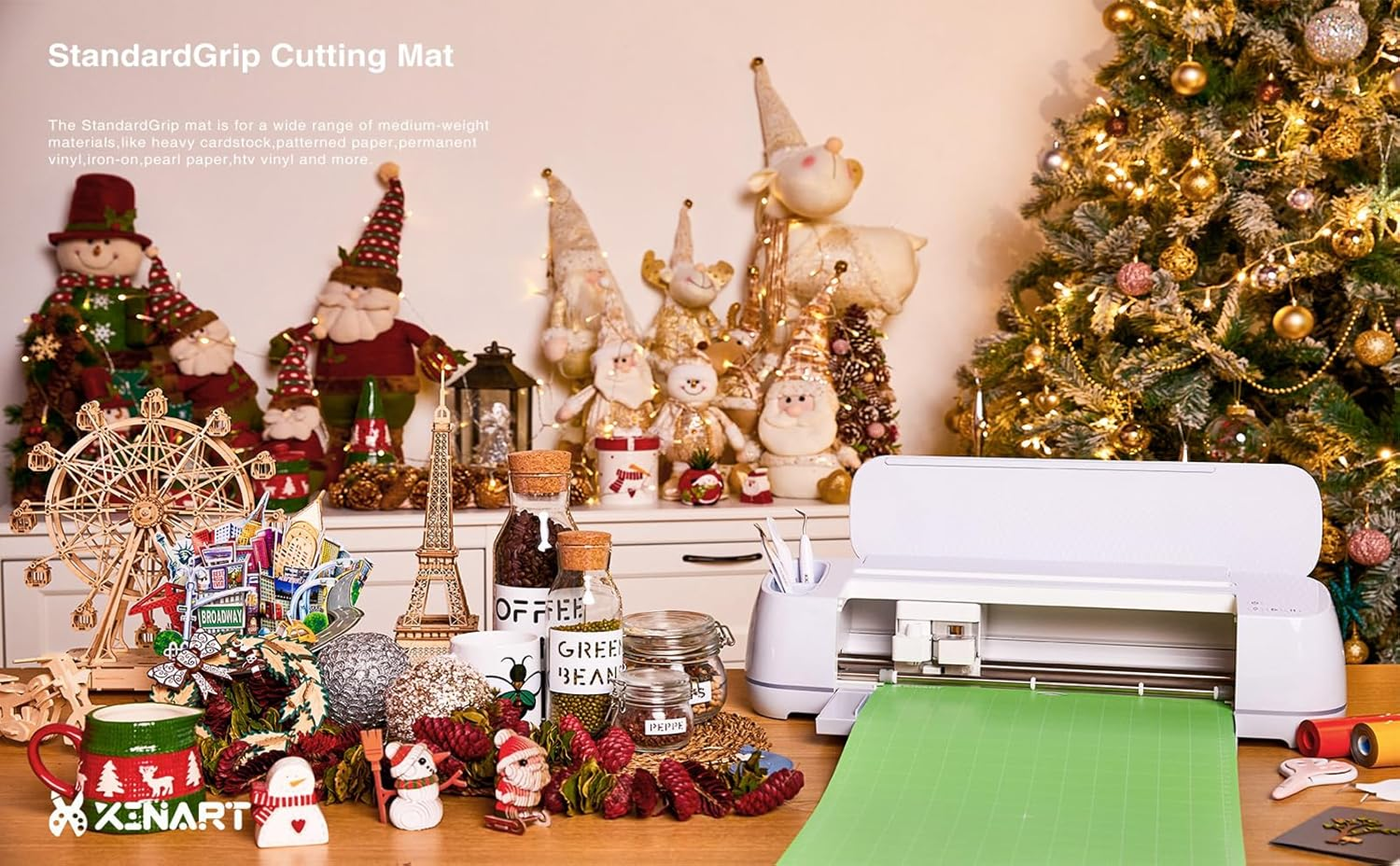 Cutting Mats for Cricut Mat Replacement 6 Pack, Compatible with Cricut Maker 3/Maker/Explore 3/Air 2/Air 3Pcs 12"X12" and 3Pcs 12"X24" Cut All Essentials Delicate Paper to Heavier Specialty Materials image number 6