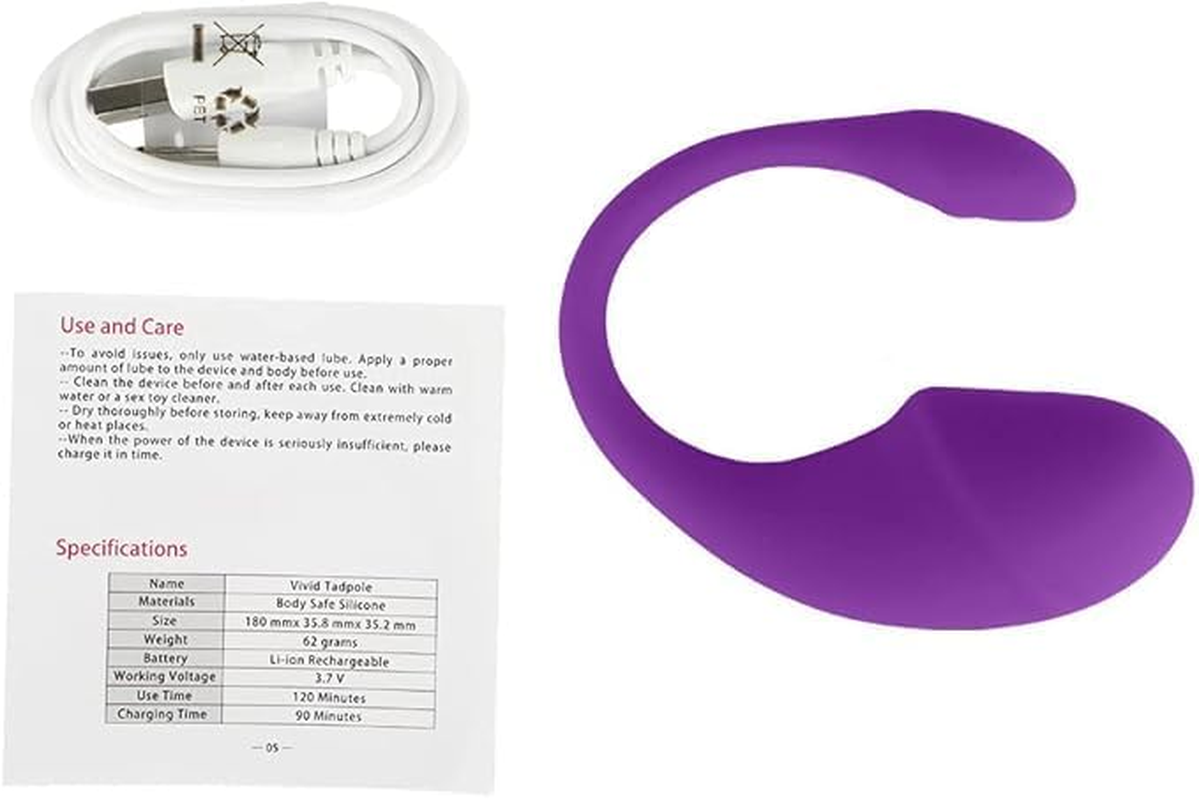 Wearable Panty G-Spot Vibrator Dildo with APP Control Adult Sex Toys with 10 Vibrations for Women, Rechargeable Clit Vaginal Stimulator Anal Nipples Massager for Solo or Couple Fun (Pink) image number 5