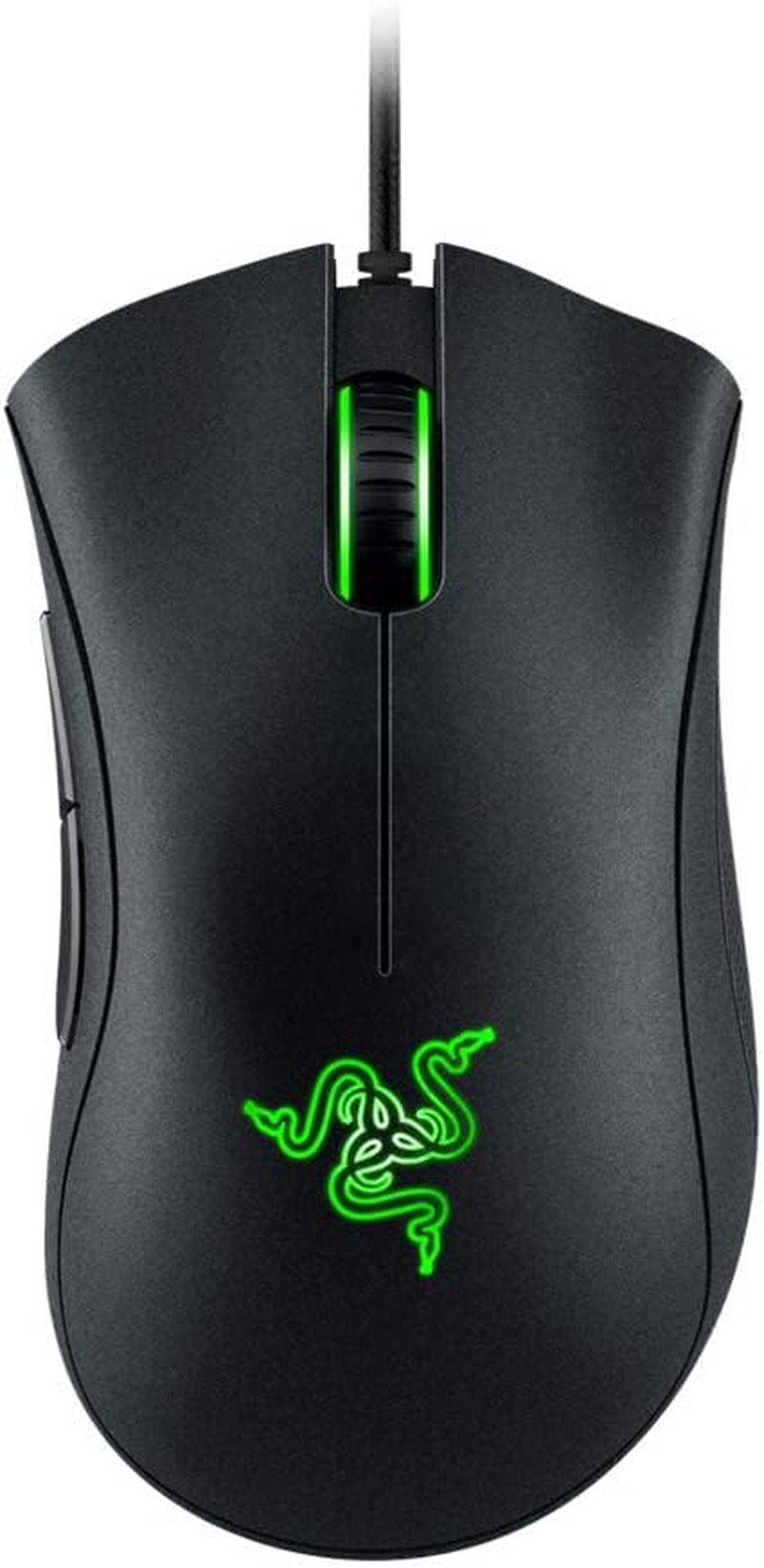 Razer Deathadder V2 Mini Gaming Mouse: 8500K DPI Optical Sensor - 62G Lightweight Design - Chroma RGB Lighting - 6 Programmable Buttons - Anti-Slip Grip Tape Included - Classic Black