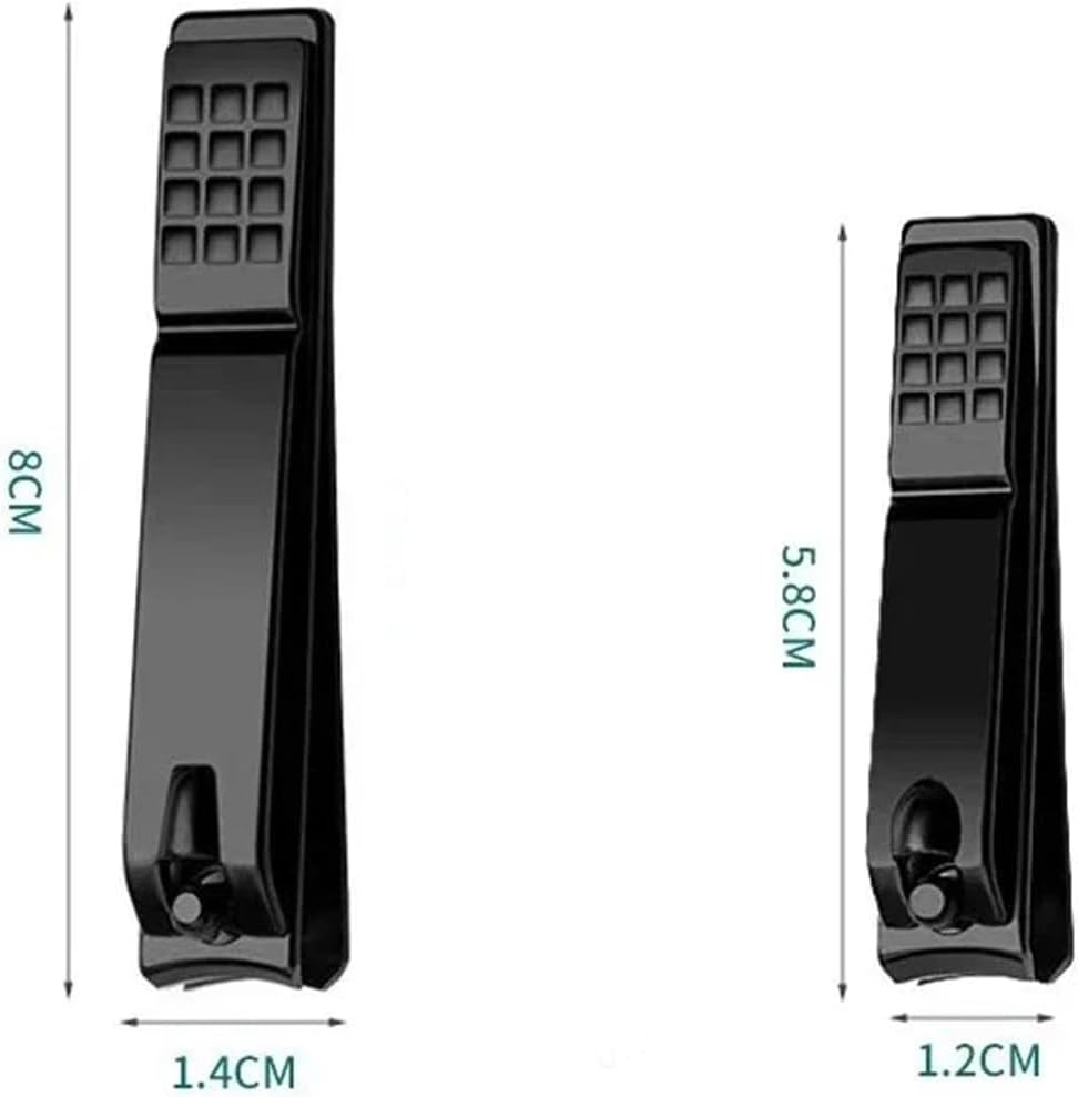 Nail Clippers Nail Cutter Finger Nail Manicure Trimmer Toe Nail Plier Scissor Stainless Steel Unisex Pedicure Nail Art Tool for Fingernail Toenail