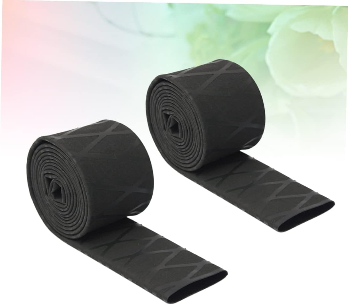 SOLUSTRE 2Pc Fishing Rod Grip Heat Shrink Tubing Fishing Rod Anti- Tube Heat-Shrink Tubing Racket Handle Grip Fishing Rods Insulation Handle Tube Handle Cover without Handle image number 1