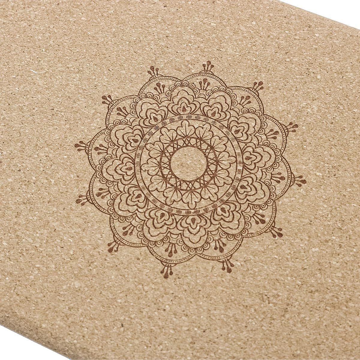 Namvo Cork Yoga Block, Natural Cork Yoga Brick, High Density Eco-Friendly Yoga Accessories for Women, Ideal for Yoga, Pilates, General Fitness and Stretching, 22.5 X 14.5 X 7.5 Cm image number 4