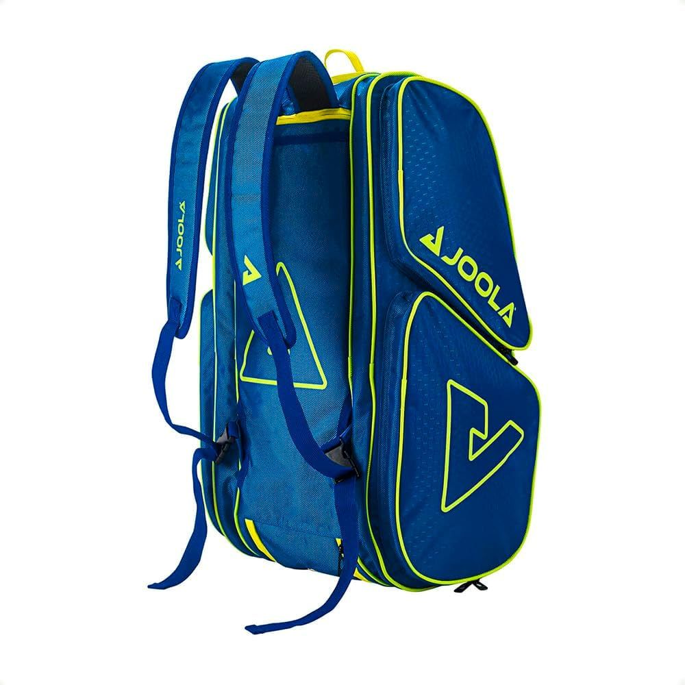 JOOLA Tour Elite Pickleball Bag &ndash; Backpack & Duffle Bag for Paddles & Pickleball Accessories &ndash; Thermal Insulated Pockets Hold 4+ Paddles - Includes Fence Hook