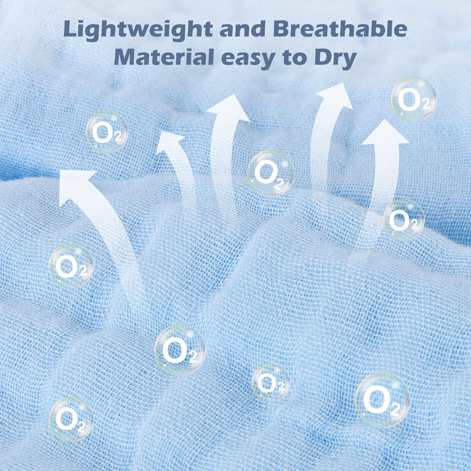 Maliton Muslin Cloths for Baby Boys& Girls, 6Pk 50X25Cm Burp Cloths, 100% Cotton Absorbent& Soft& Breathable 6 Layers Muslin Cloths Baby for Essentials for Newborn(Blue, 6+1 Pack) - Pink image number 6