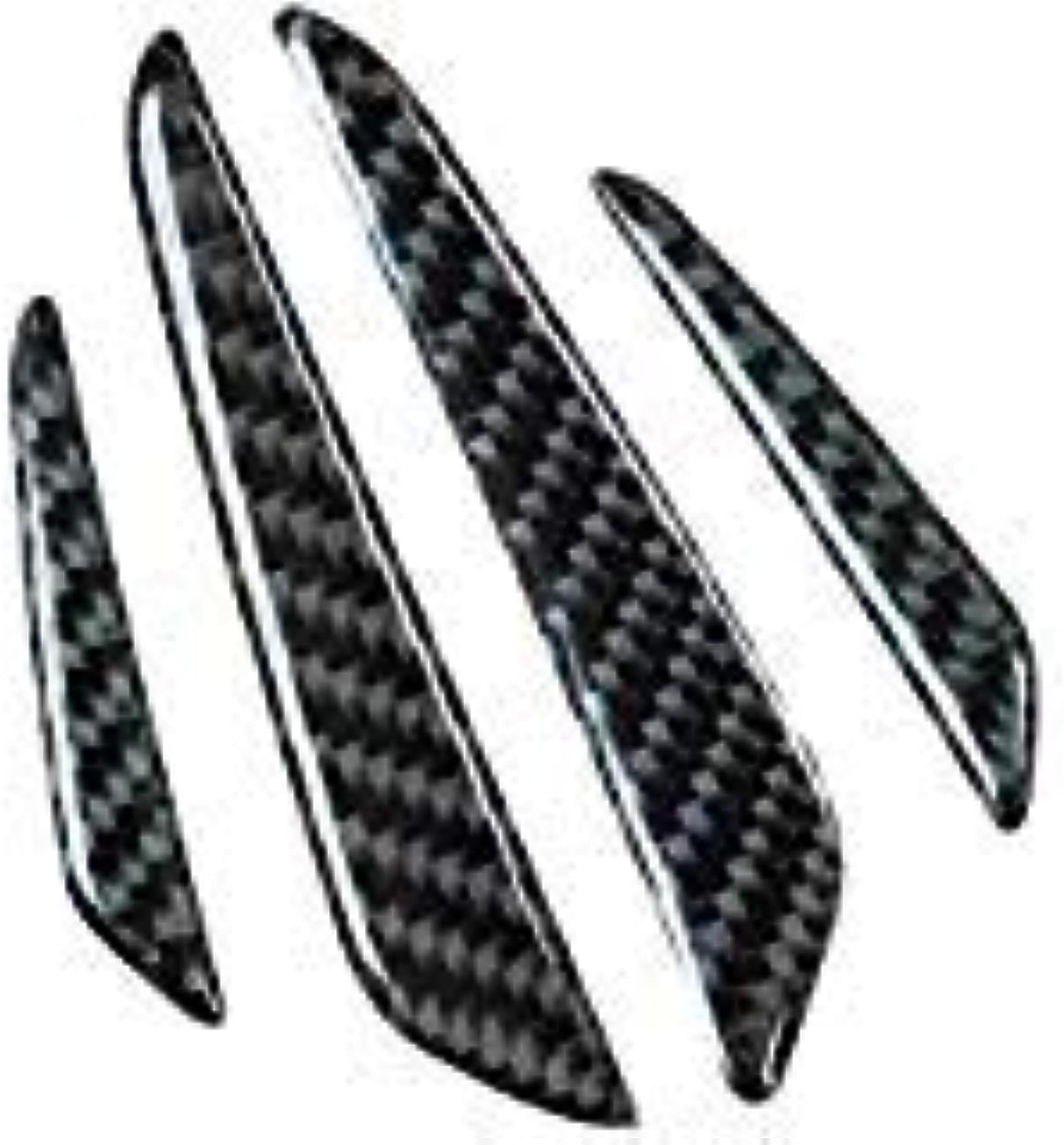 Runmade Black Anti-Collision Patch Bumper Guard Strip Anti-Scratch Bumper Protector Trim Universal for Cars SUV Pickup Truck (2 Pack)