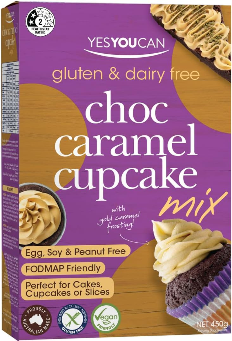 Yesyoucan Choc Caramel Cupcake Mix 450G image number 2