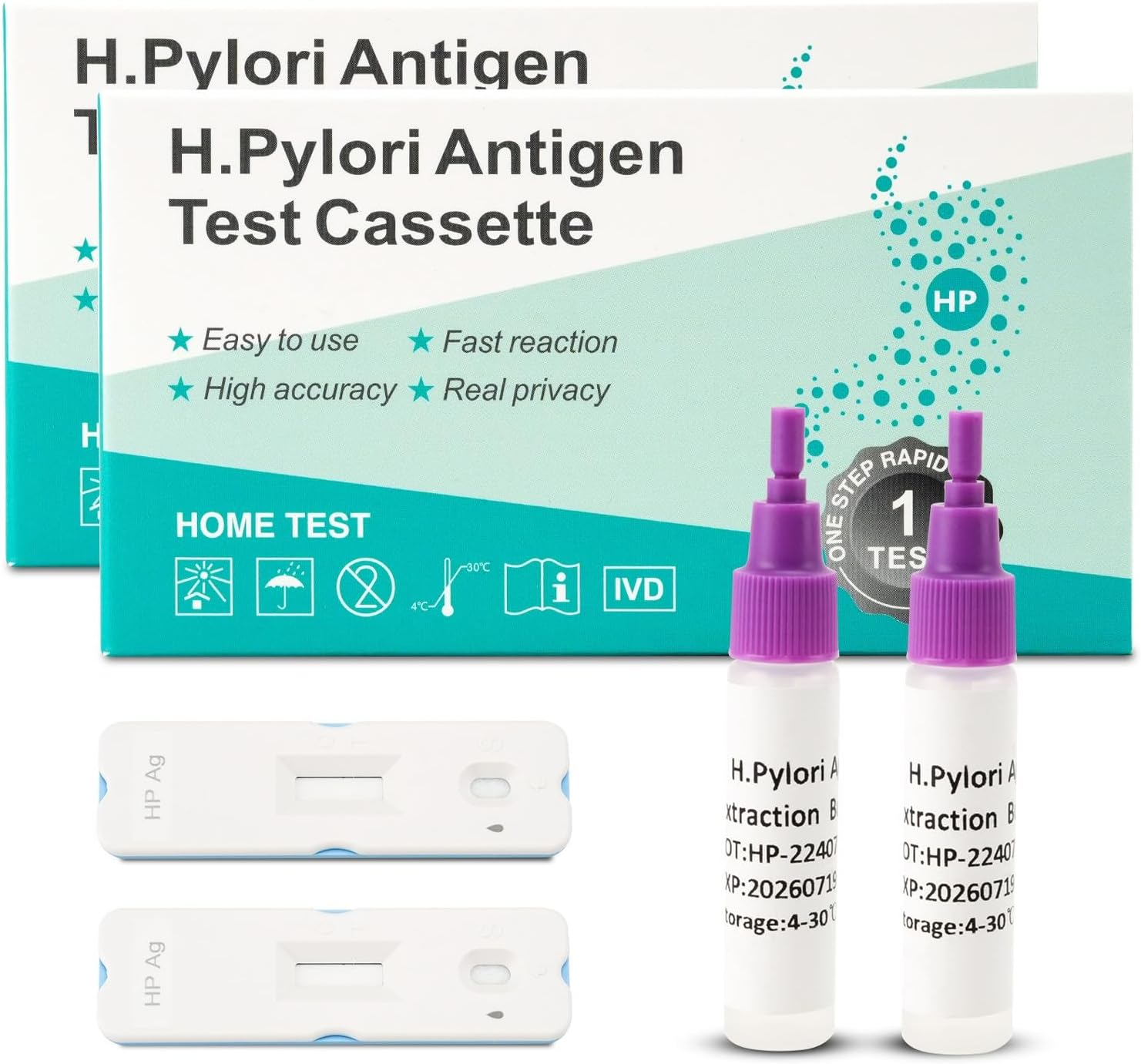 H. Pylori Helicobacter Pylori Stool Test Kit image number 4