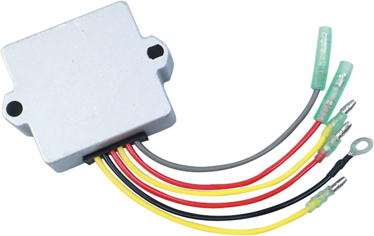 883072T Rectifier Voltage Regulator 6 Wire 12 Volt Compatible with Mariner Mercury Outboard 830179T, 815279T, 854515, 815279, 856748, 883072-75-200HP 1987-2005 - 2/3/4/6 Cylinder image number 6