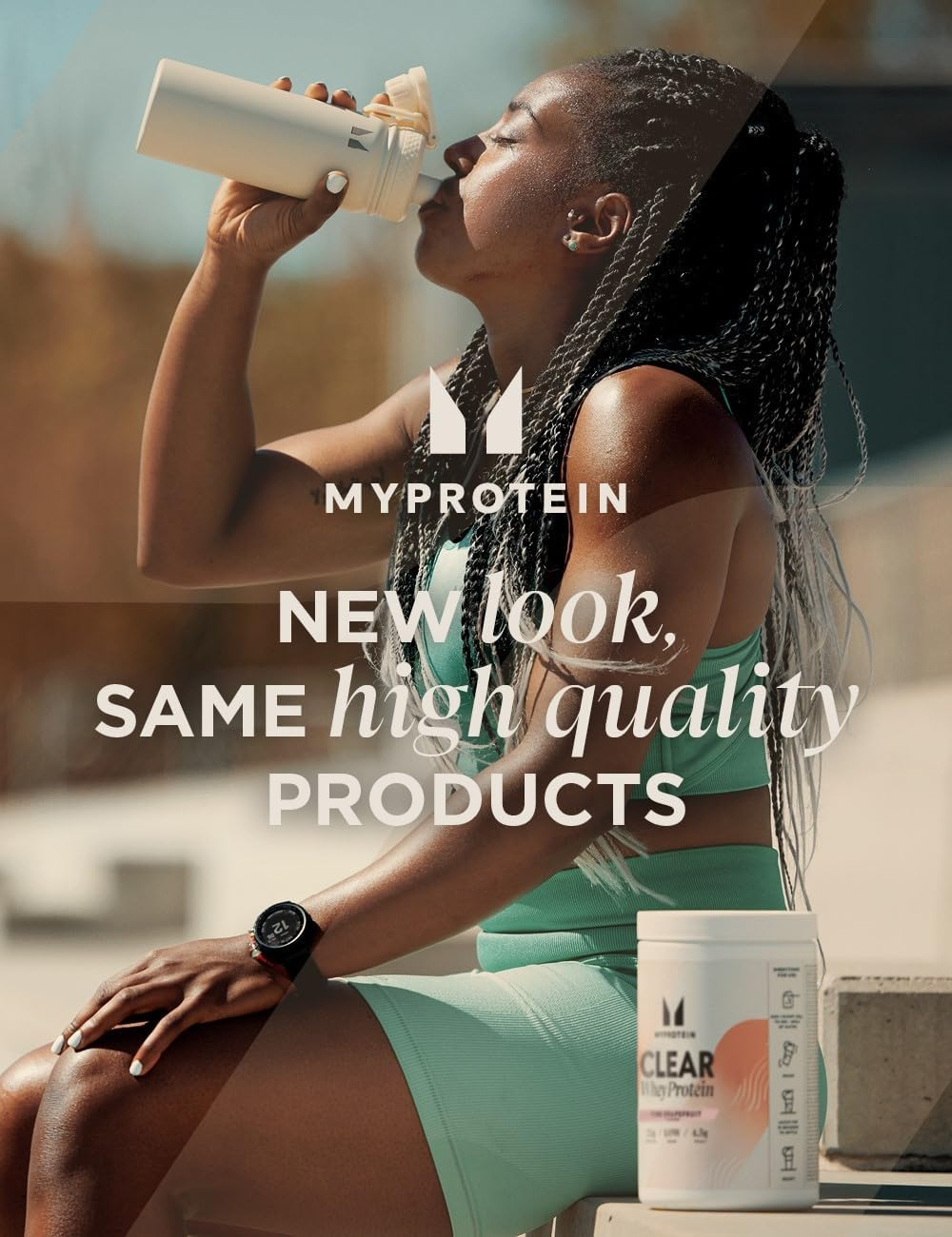 Myprotein Clear Whey Isolate Protein Powder - Orange Mango - 488G / 20 Servings - Cool and Refreshing Whey Protein Shake Alternative - 20G Protein and 4.5G BCAA per Serving image number 6