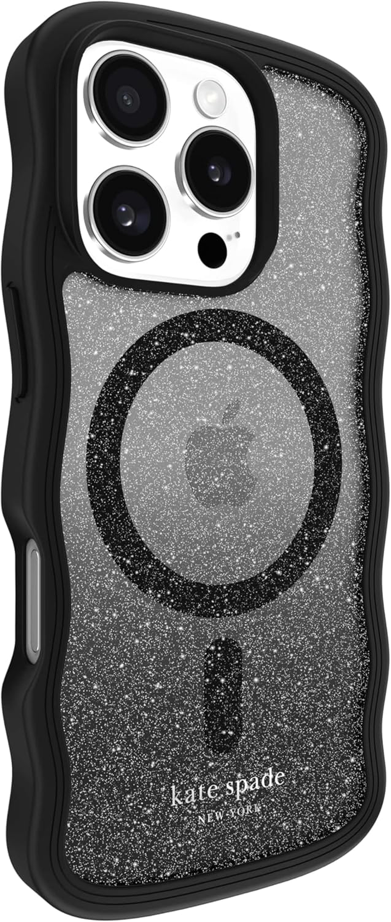 Kate Spade New York Iphone 16 Pro Case - Compatible with Magsafe - Designer Phone Case - Wavy Nightfall image number 1