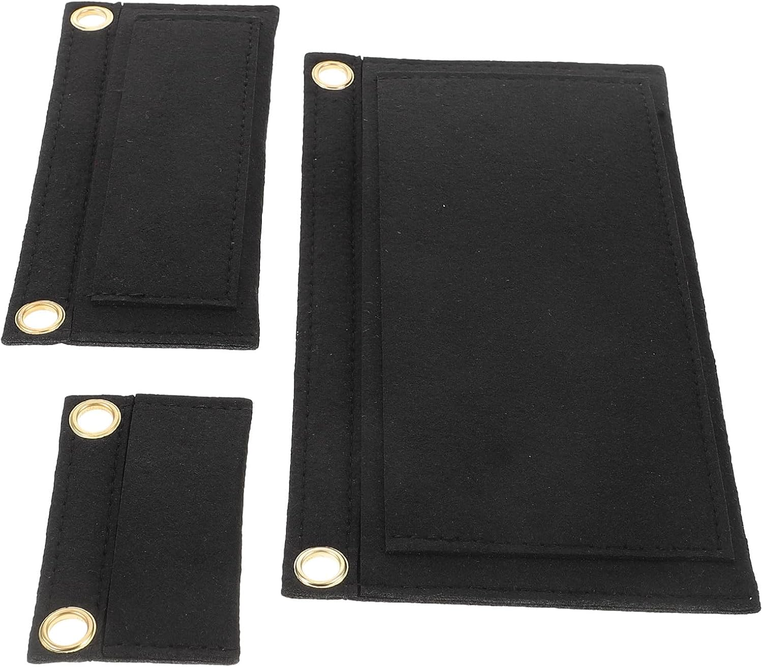 MAGICLULU 3Pcs Felt Bag Organizer Insert Set with Chain, Mini Wallet Inner Pocket and Clutch Purse Liner, Bag Conversion Insert for Travel and Everyday Handbags (24.5&times;13Cm, 17&times;7.5Cm, image number 4