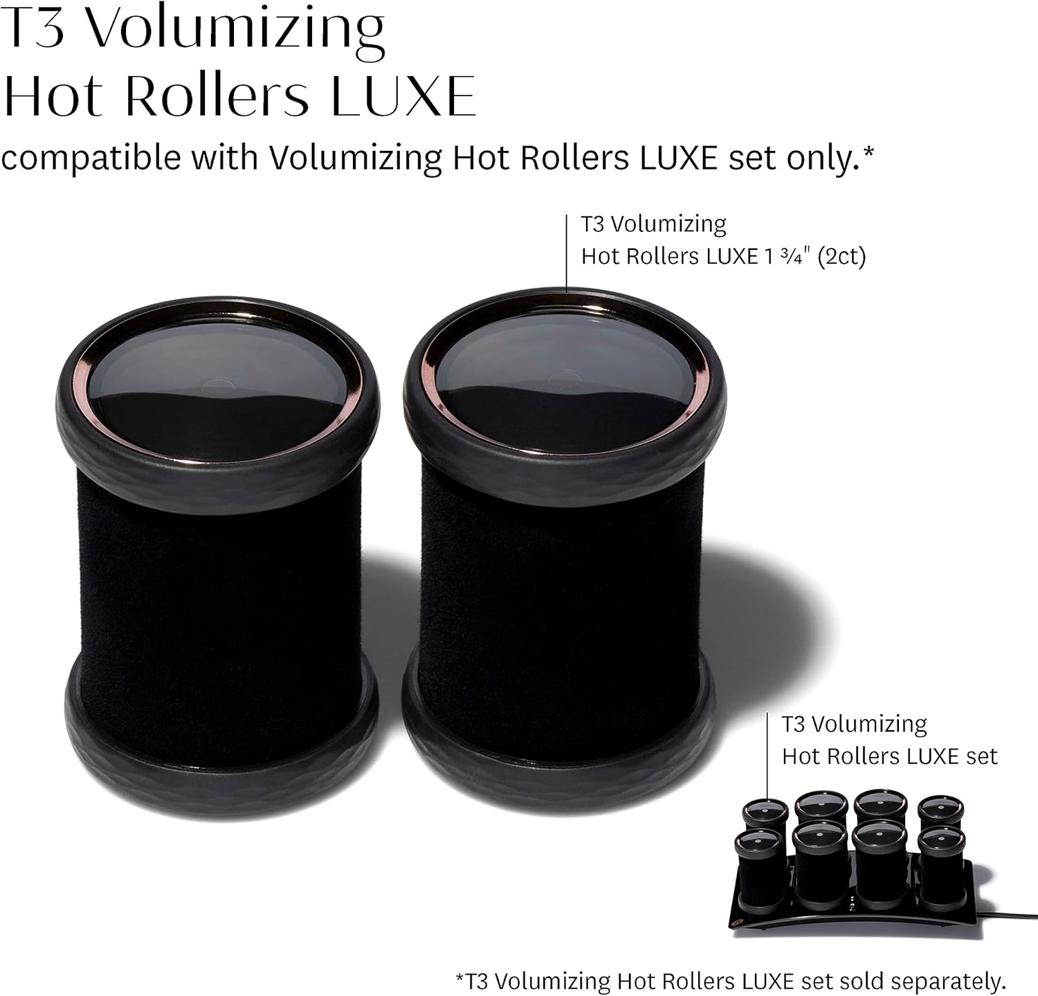 T3 Micro Volumizing Hot Rollers LUXE Set