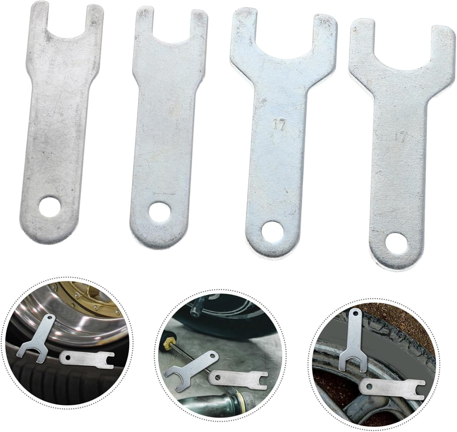 LIFKICH 4Pcs Compact Pneumatic Die Grinder Wrench Lightweight Air Spanner for Precision Grinding Tire Repair Polishing and Surface Treatment Low Noise Ergonomic Tool for Automotive And